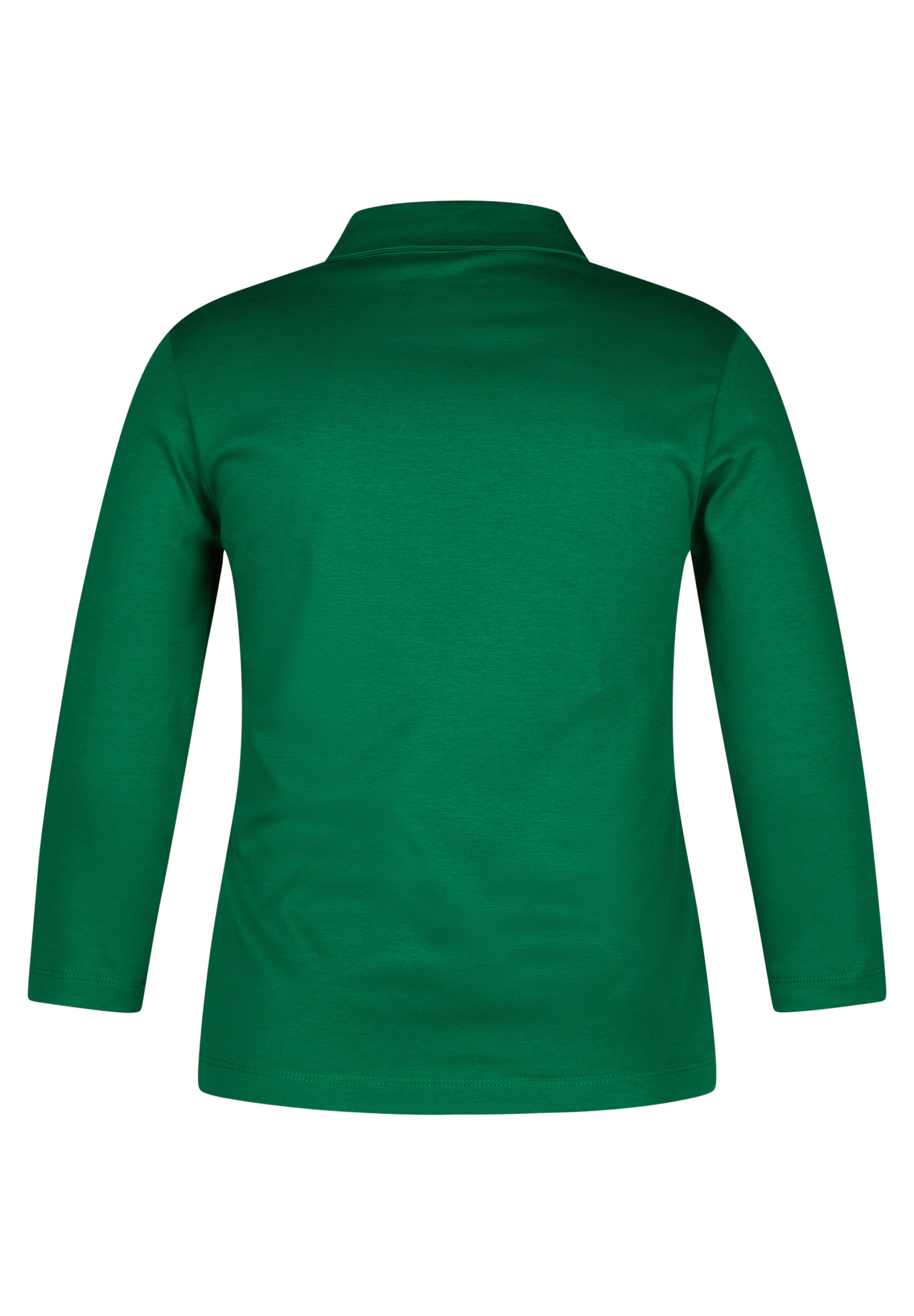 Shirt mit Polokragen und 3/4-Arm – Bild 7