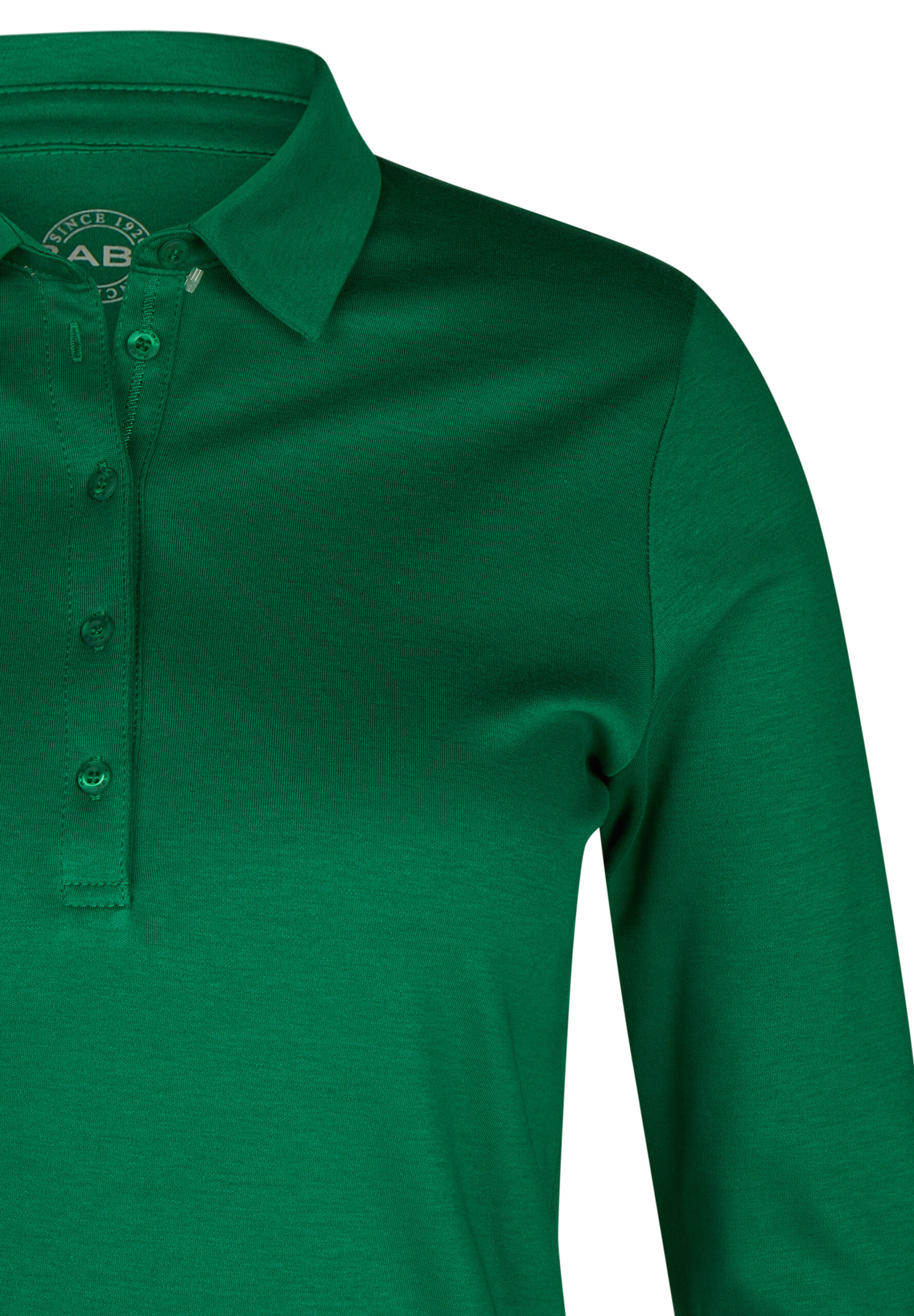 Shirt mit Polokragen und 3/4-Arm – Bild 8