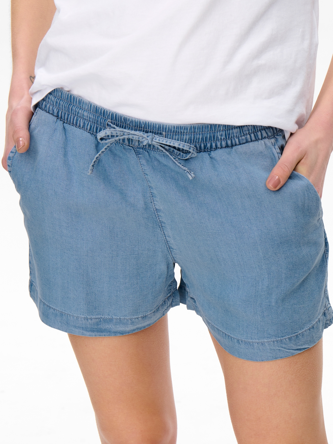 ONLPEMA LIFE LYOCELL DNM SHORTS NOOS – Bild 5