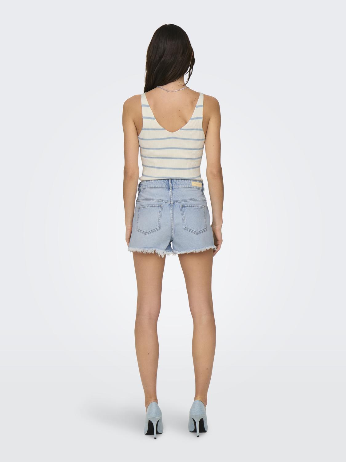 ONLPACY HW RHINESTONE DNM SHORTS AZG – Bild 5