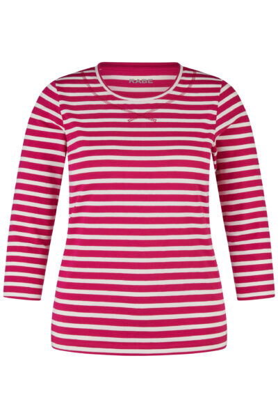 Langarm Shirt mit Streifen