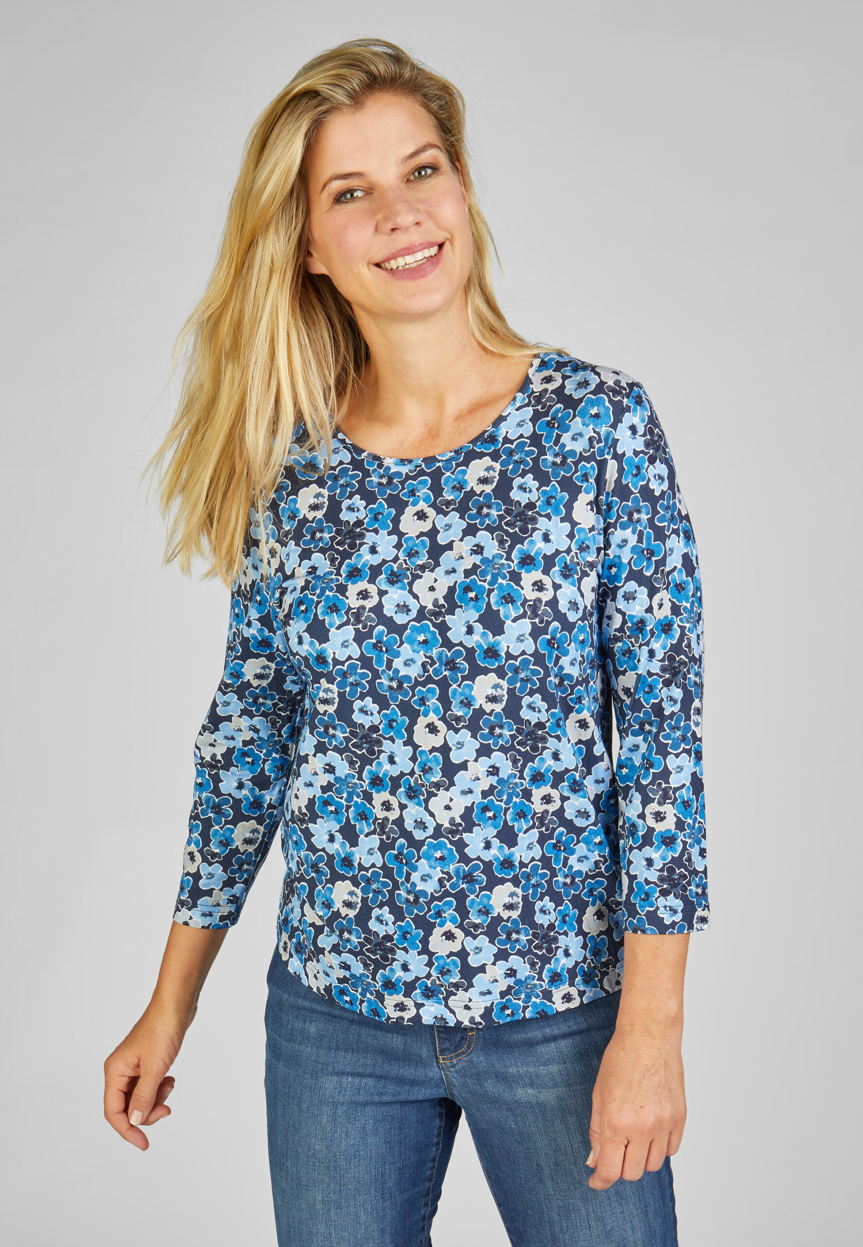 Shirt mit Rundhalsausschnitt – Bild 3