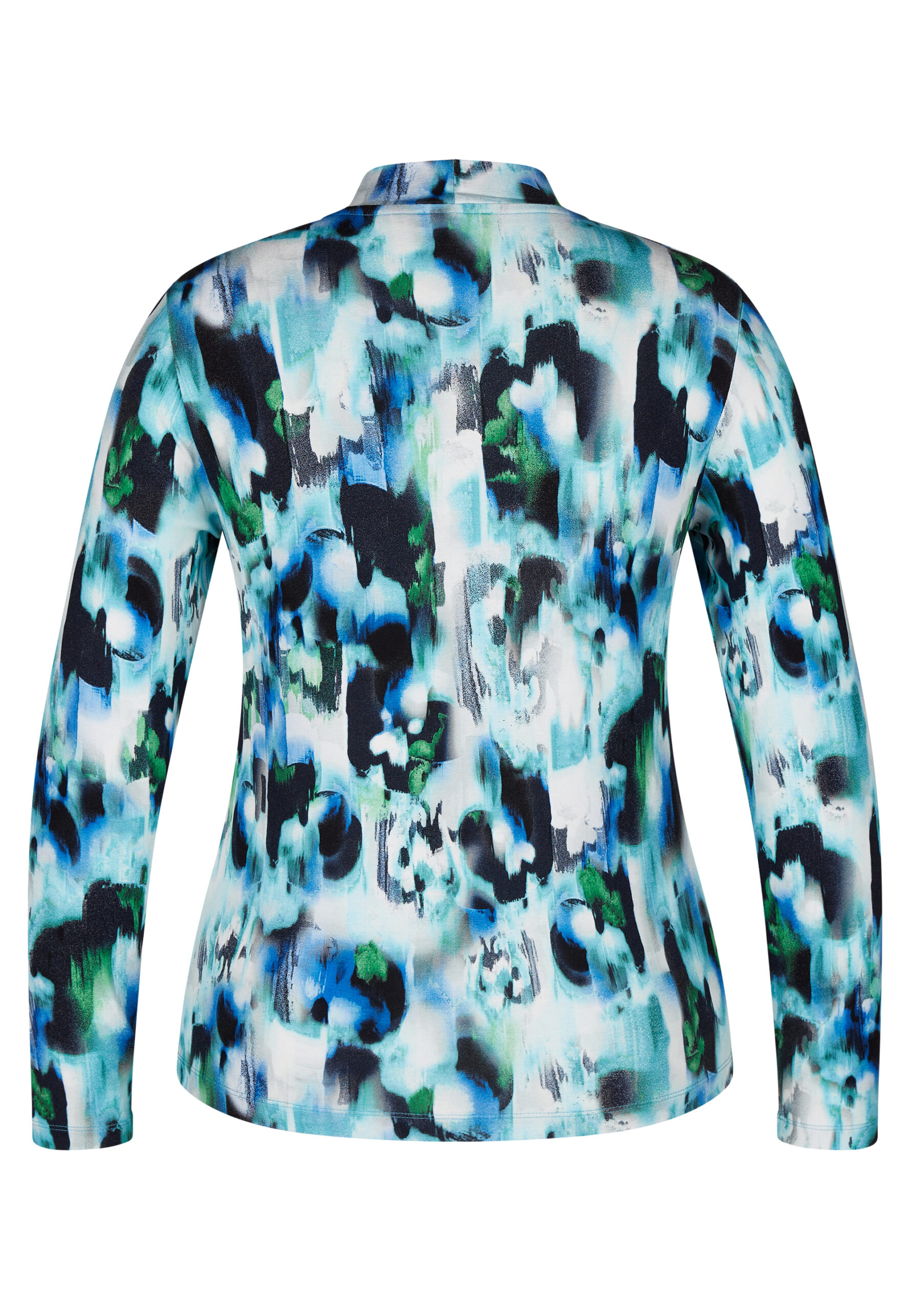 Langarm-Shirt mit Stehkragen – Bild 6