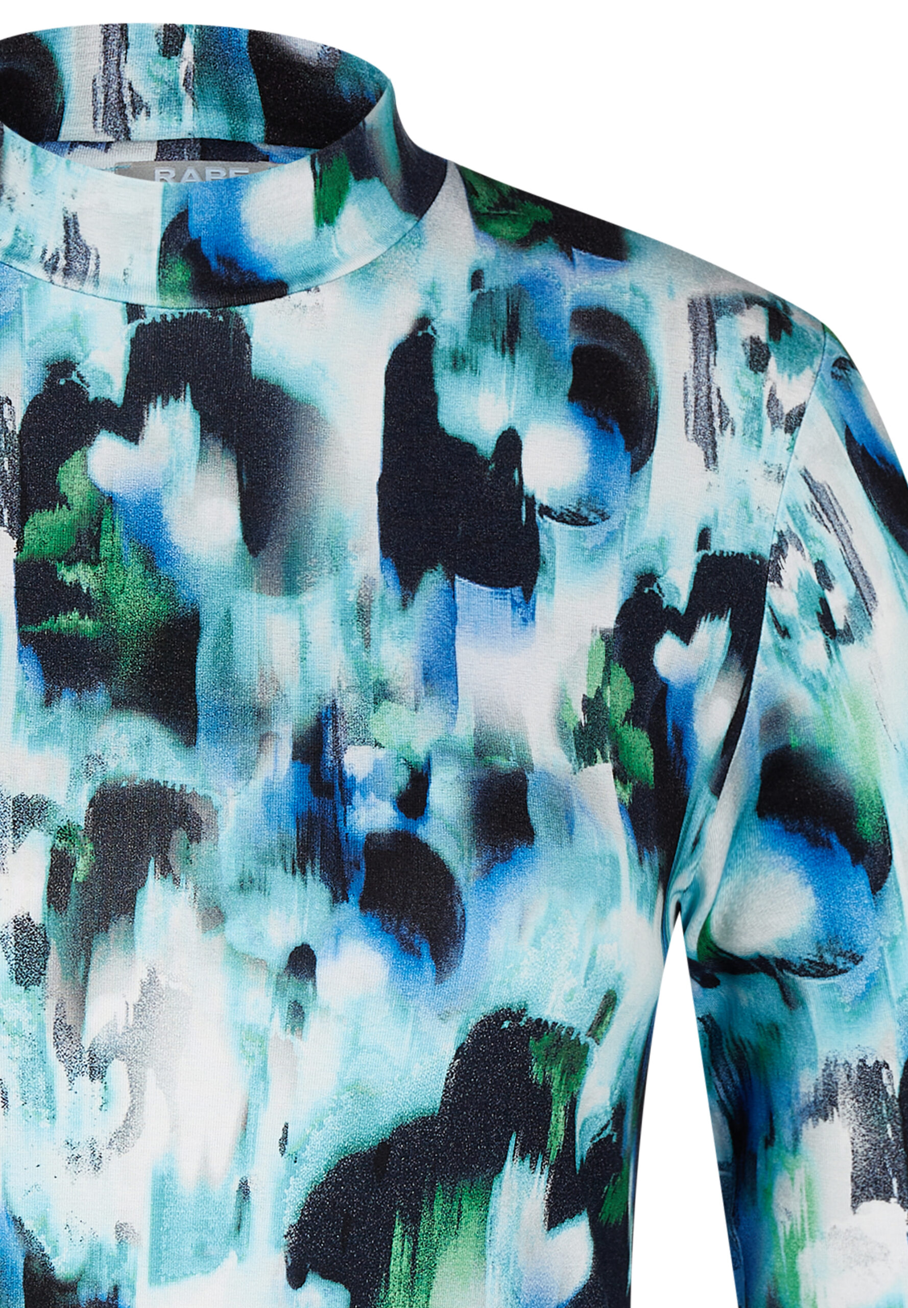 Langarm-Shirt mit Stehkragen – Bild 7