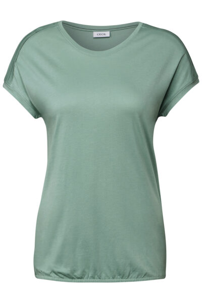 Shirt in Unifarbe