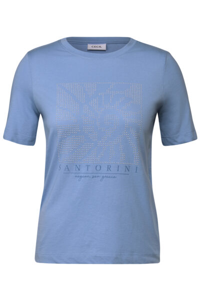 Shirt mit Schmucksteinen