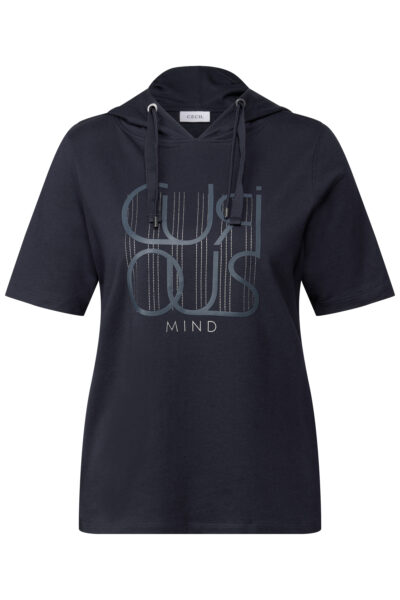 Kapuzenshirt mit Wording