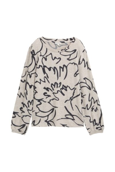 Langarmshirt mit Muster