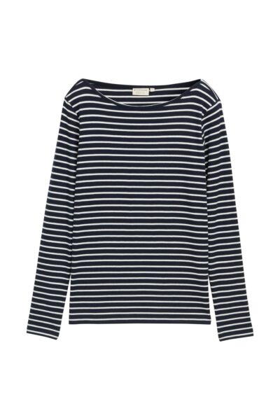 Langarmshirt mit Streifenmuster