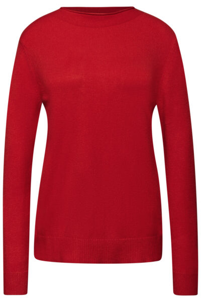 Pullover mit Rollkante