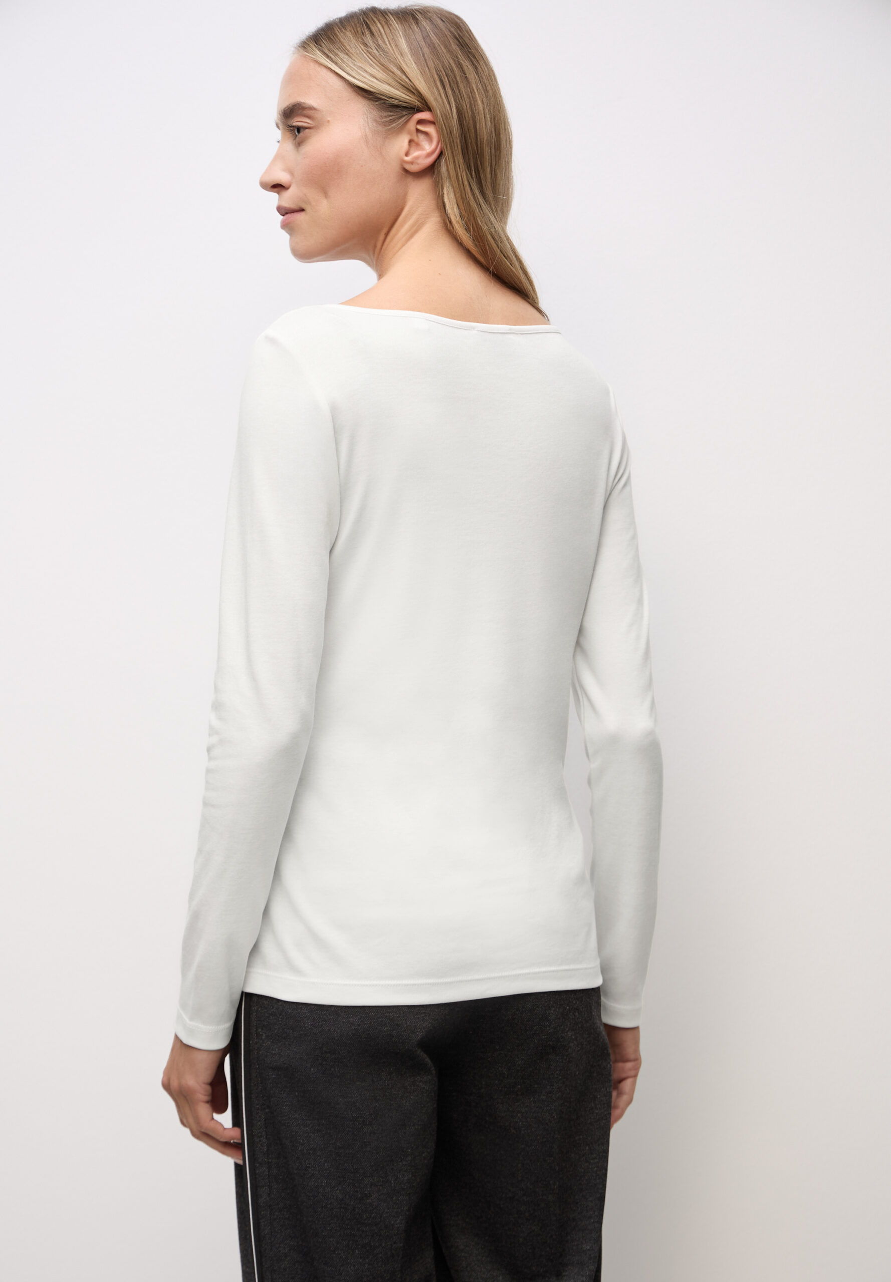 Basic Langarmshirt – Bild 4