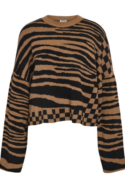 NMSHYLA L/S O-NECK KNIT FWD DD