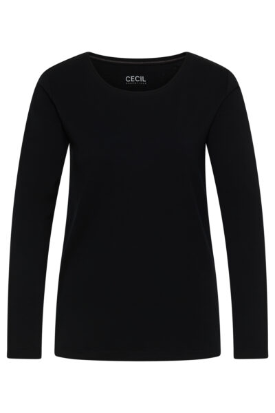 Basic Langarmshirt