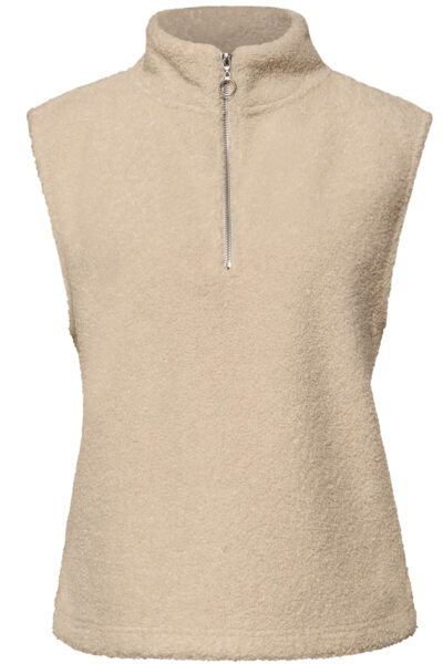 Teddy Shirt mit Zipper