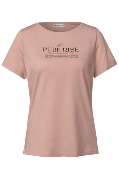 Shirt mit Wording Artwork