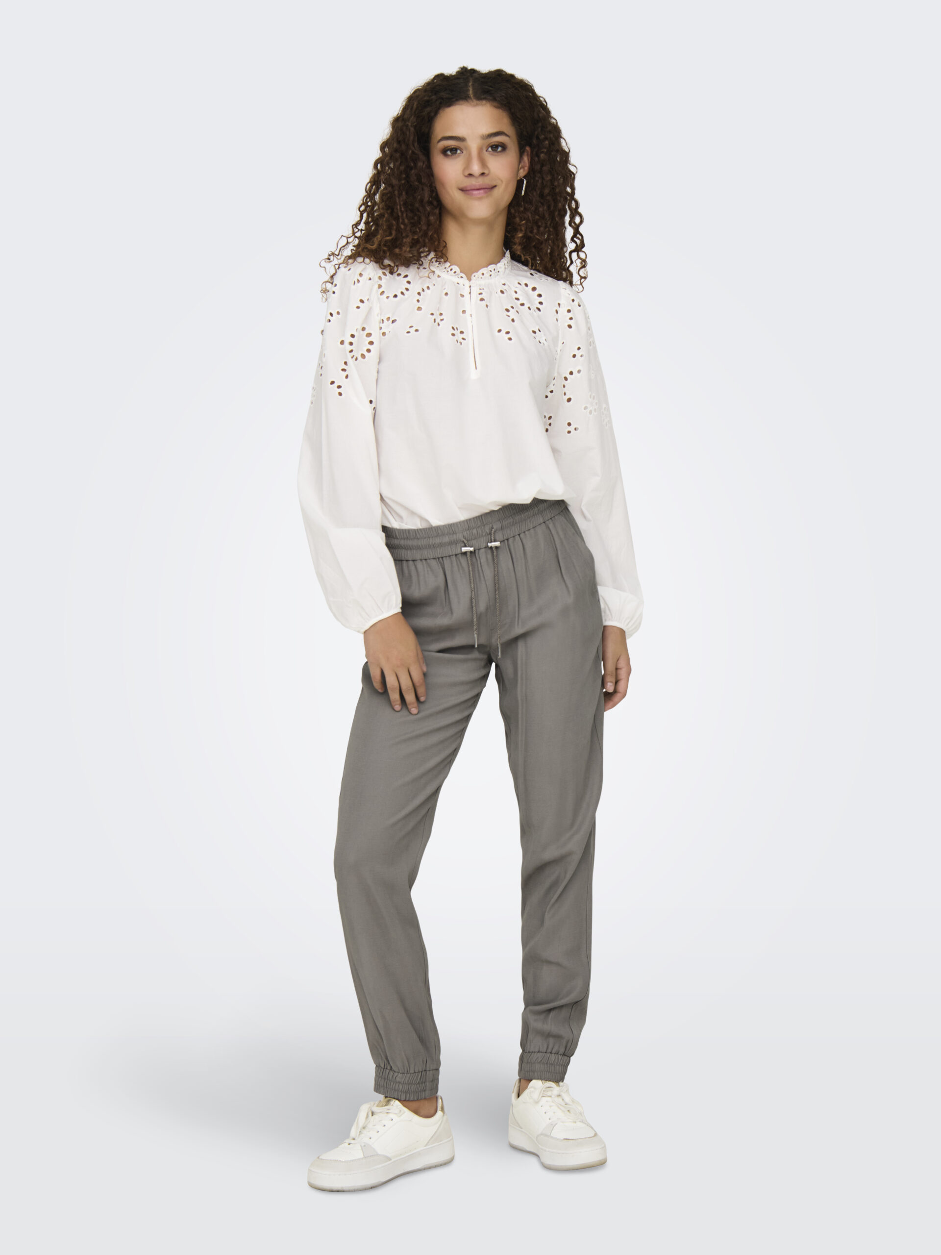 ONLKELDA-EMERY MW PULL-UP PANTS PNT NOOS – Bild 6