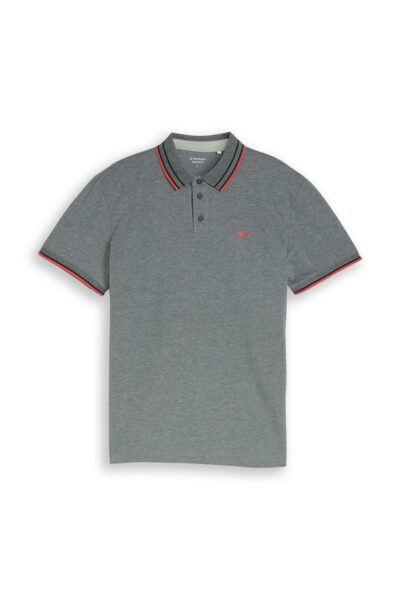 Piqué Poloshirt mit Logo-Print