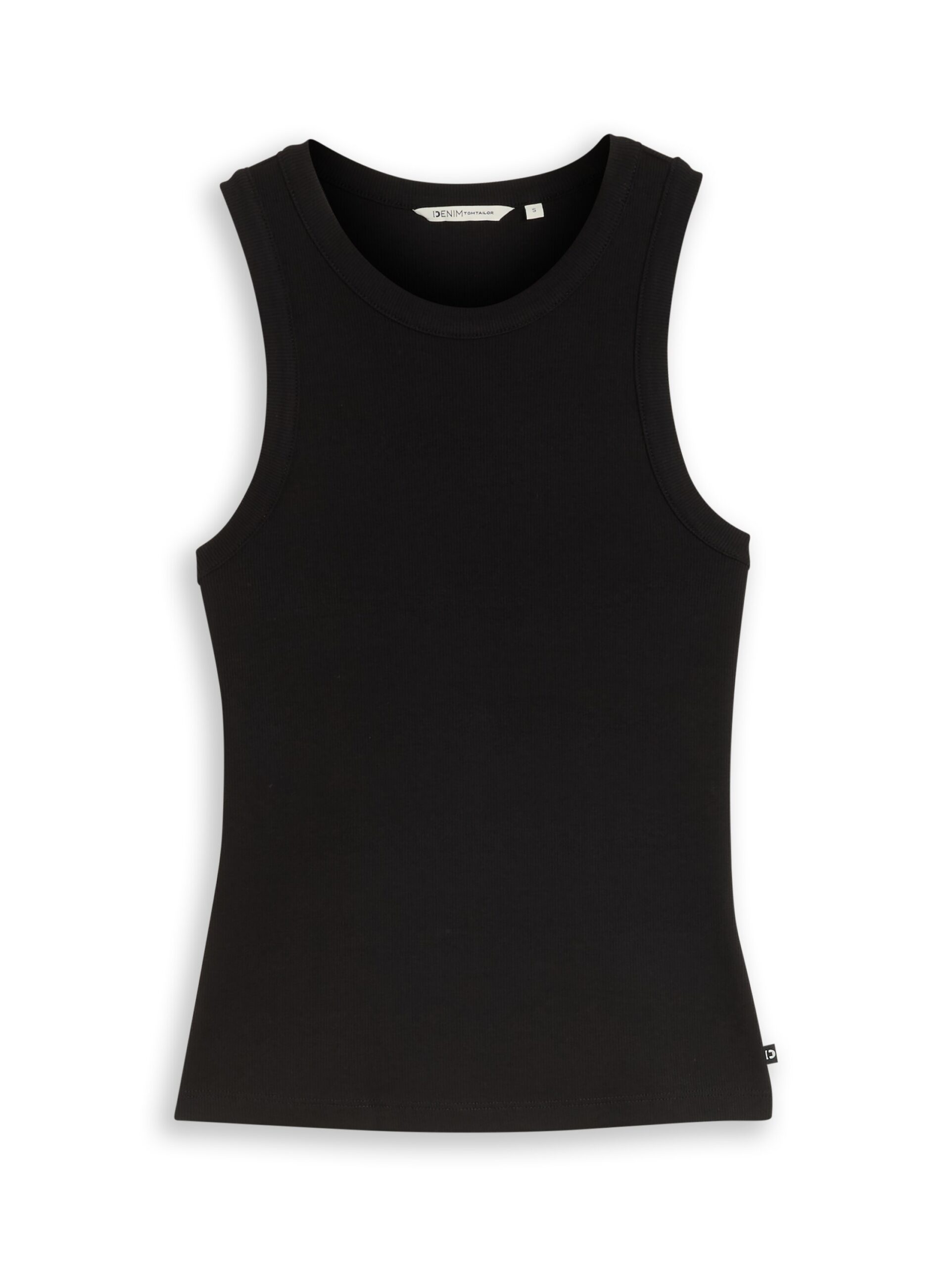 Slim Fit Top mit Rippstruktur – Bild 7