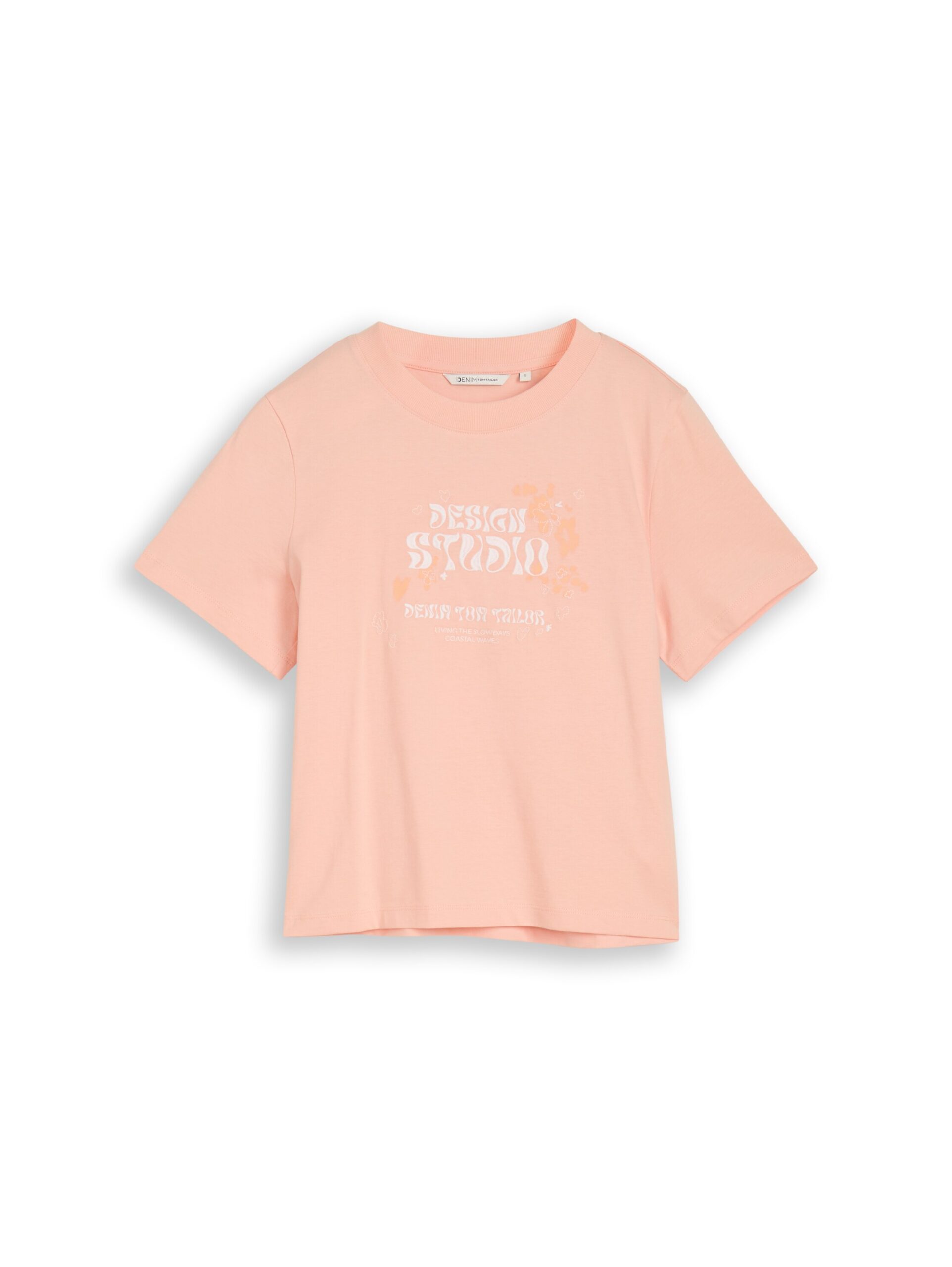 Loose Fit T-Shirt mit Stickerei