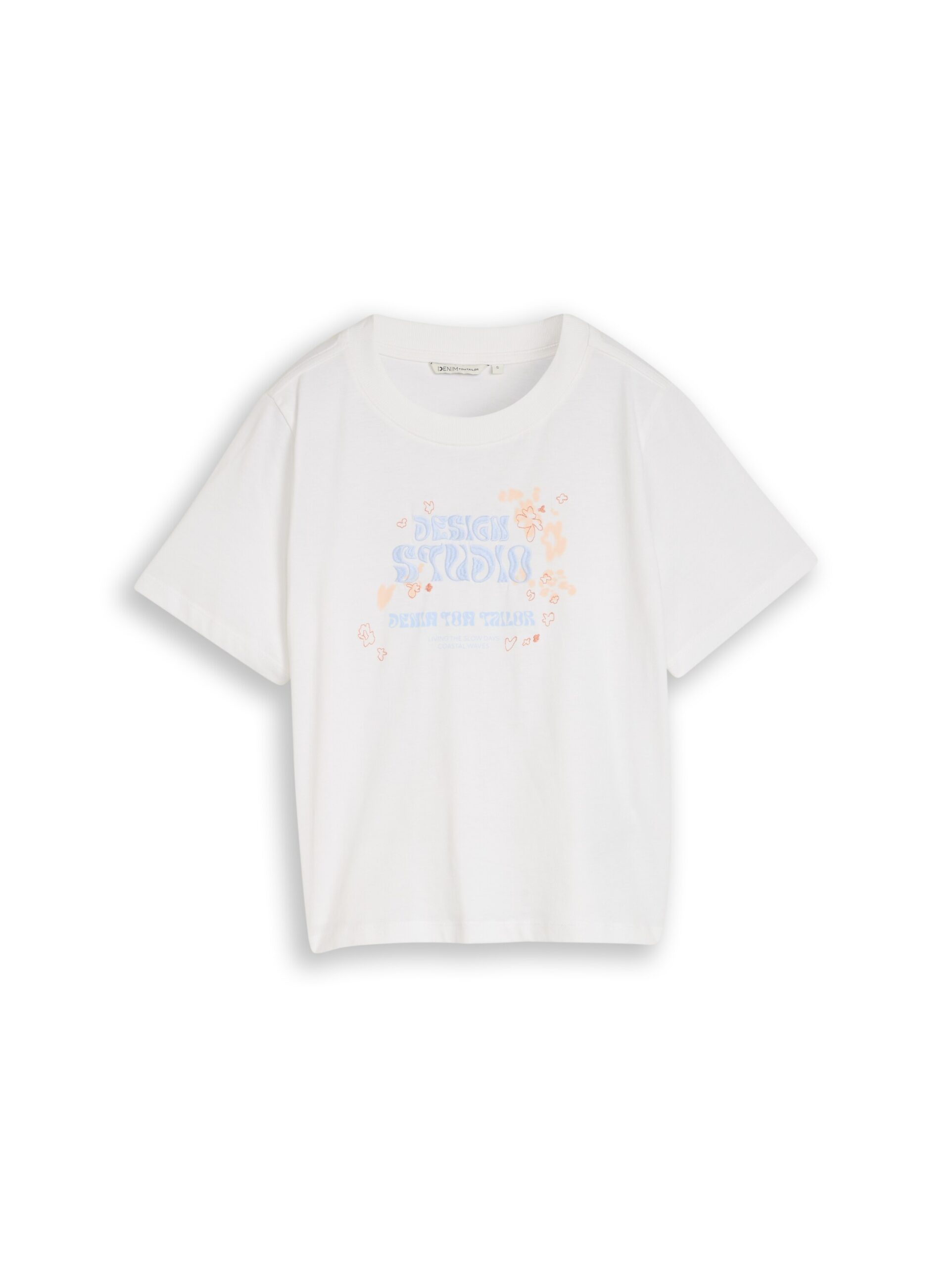 Loose Fit T-Shirt mit Stickerei – Bild 7