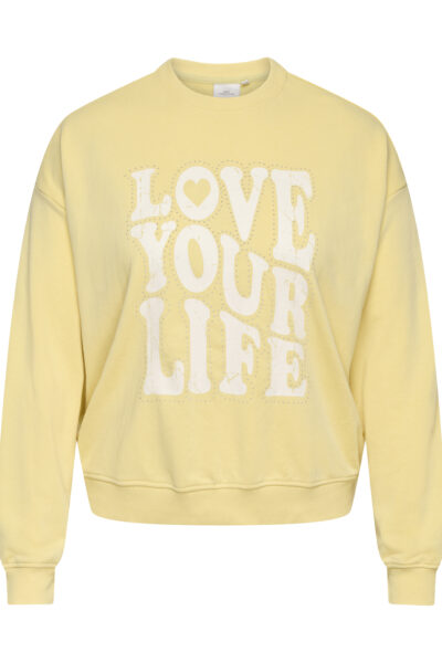 CARSANDY L/S O-NECK PRINT STUD JRS