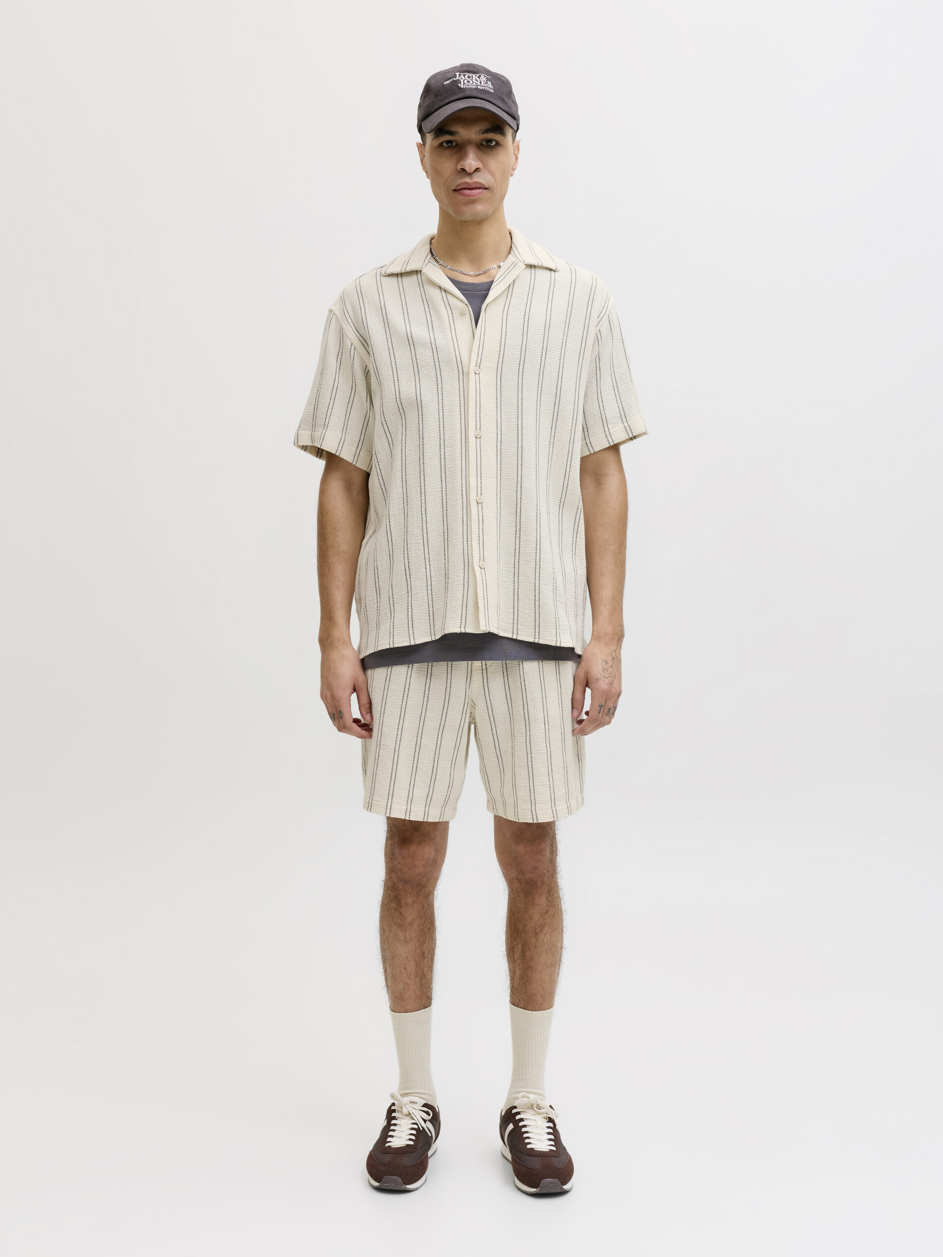 JJECOBA STRIPE RESORT SHIRT SS SN – Bild 4