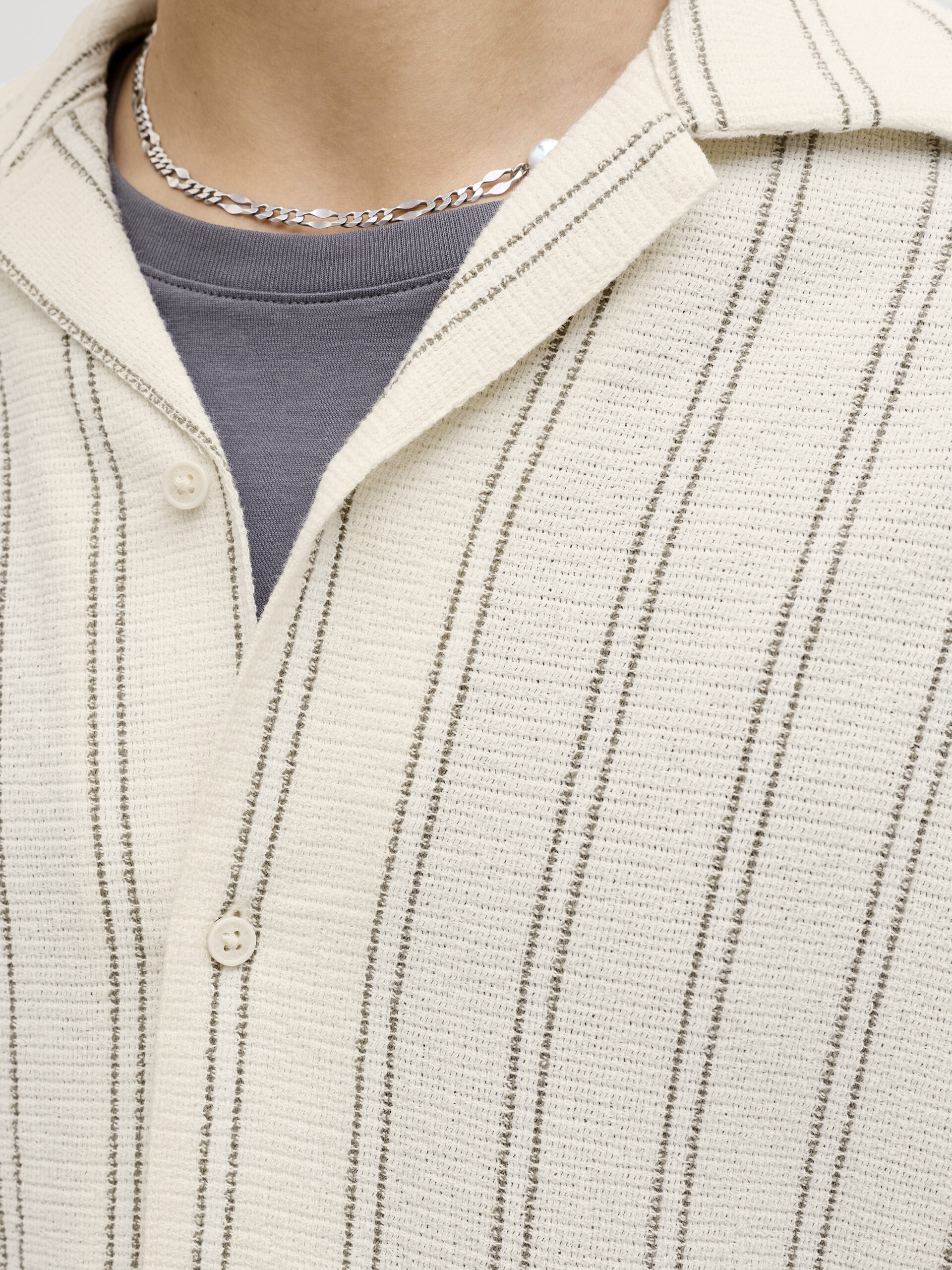 JJECOBA STRIPE RESORT SHIRT SS SN – Bild 6