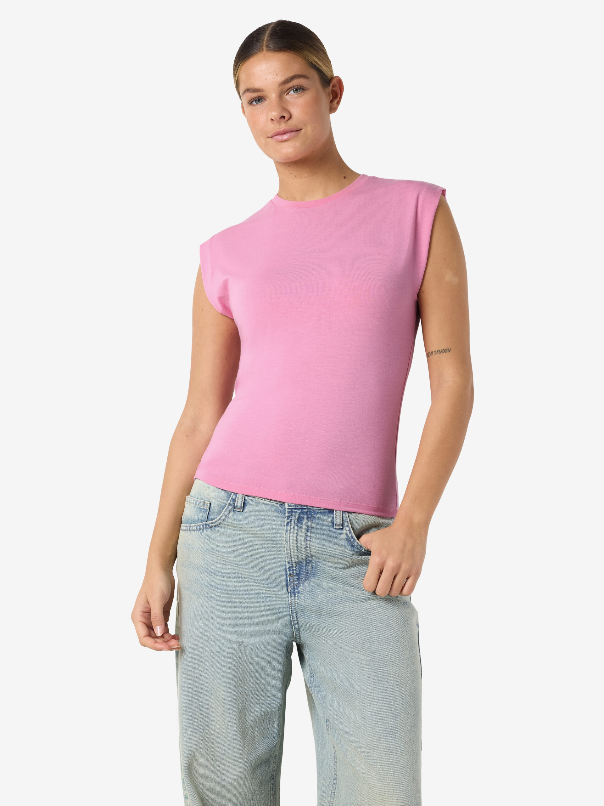 NMLEGA CAPSLEEVE O-NECK T-SHIRT NOOS – Bild 3