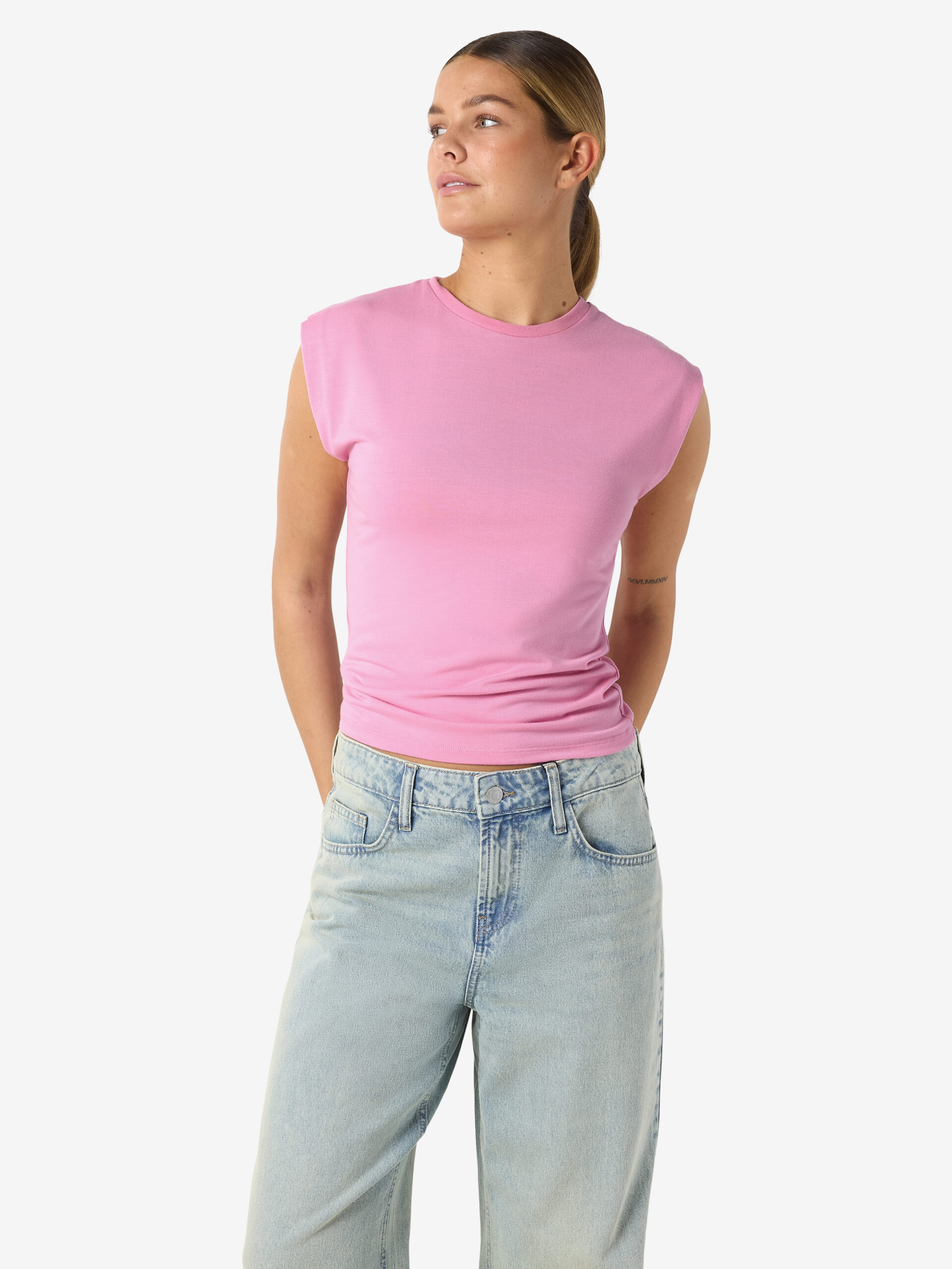 NMLEGA CAPSLEEVE O-NECK T-SHIRT NOOS – Bild 6