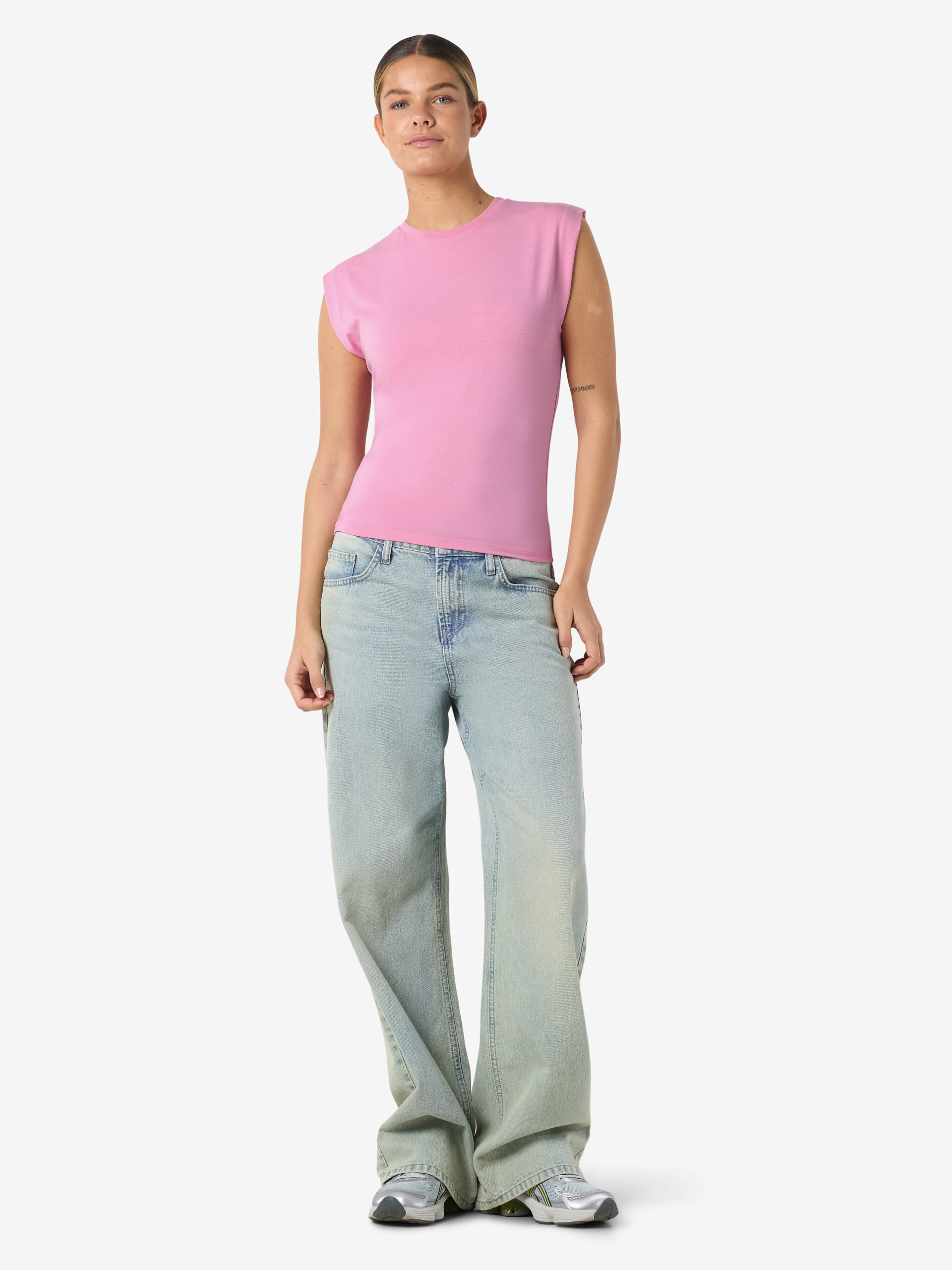 NMLEGA CAPSLEEVE O-NECK T-SHIRT NOOS – Bild 7