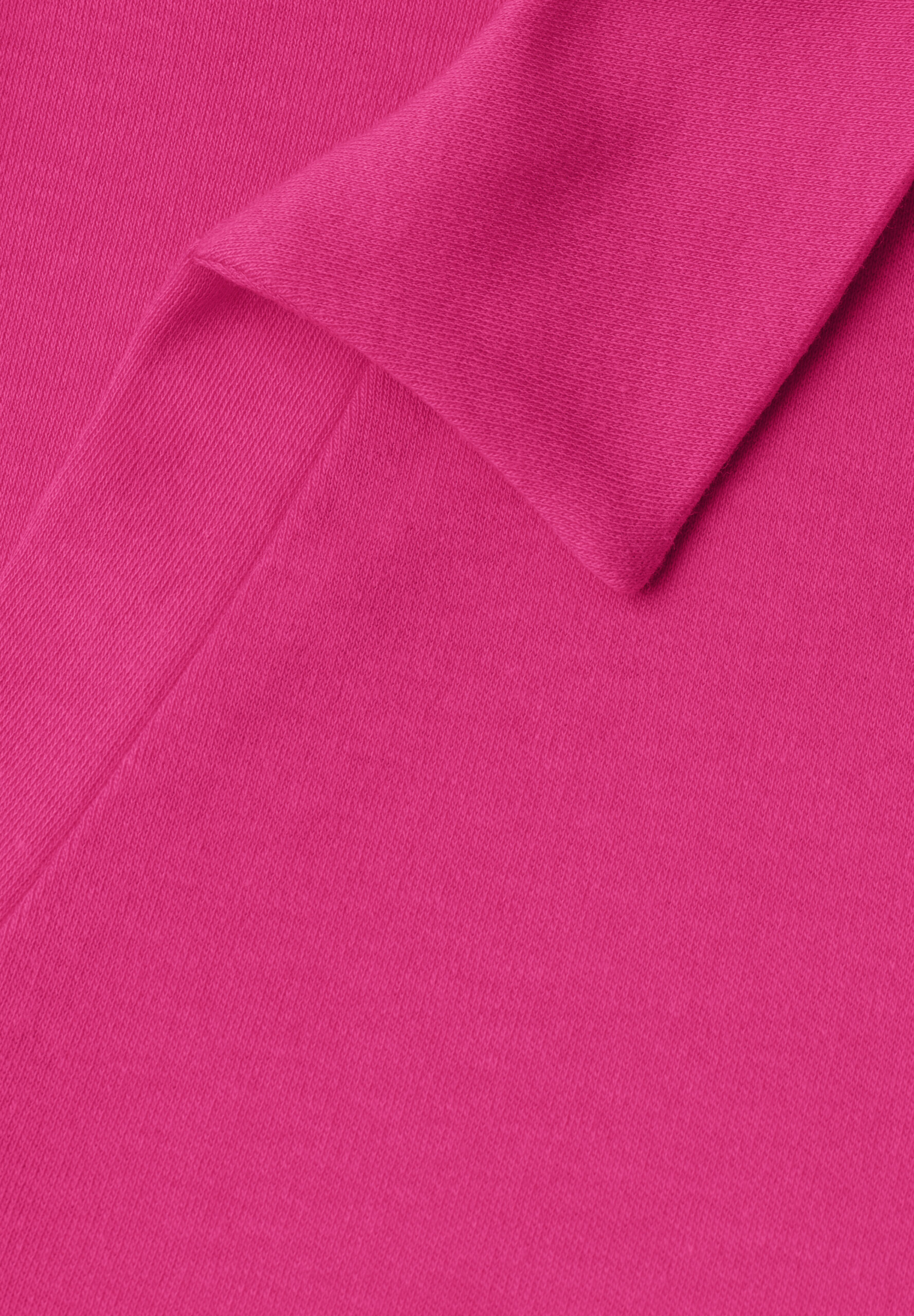 Dropped Shoulder Poloshirt mit Elastikbund – Bild 2
