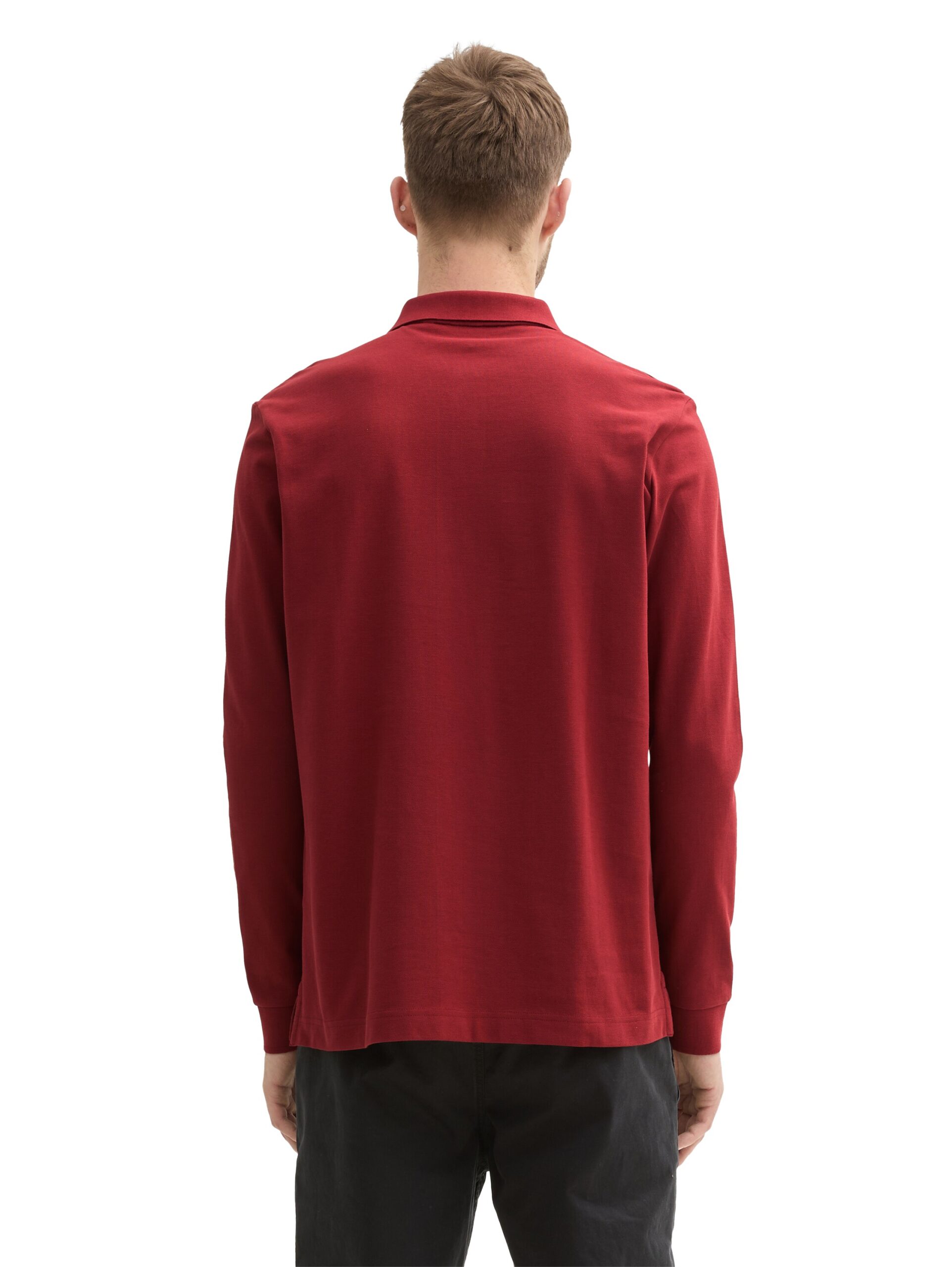 Langarm Piqué Poloshirt – Bild 3