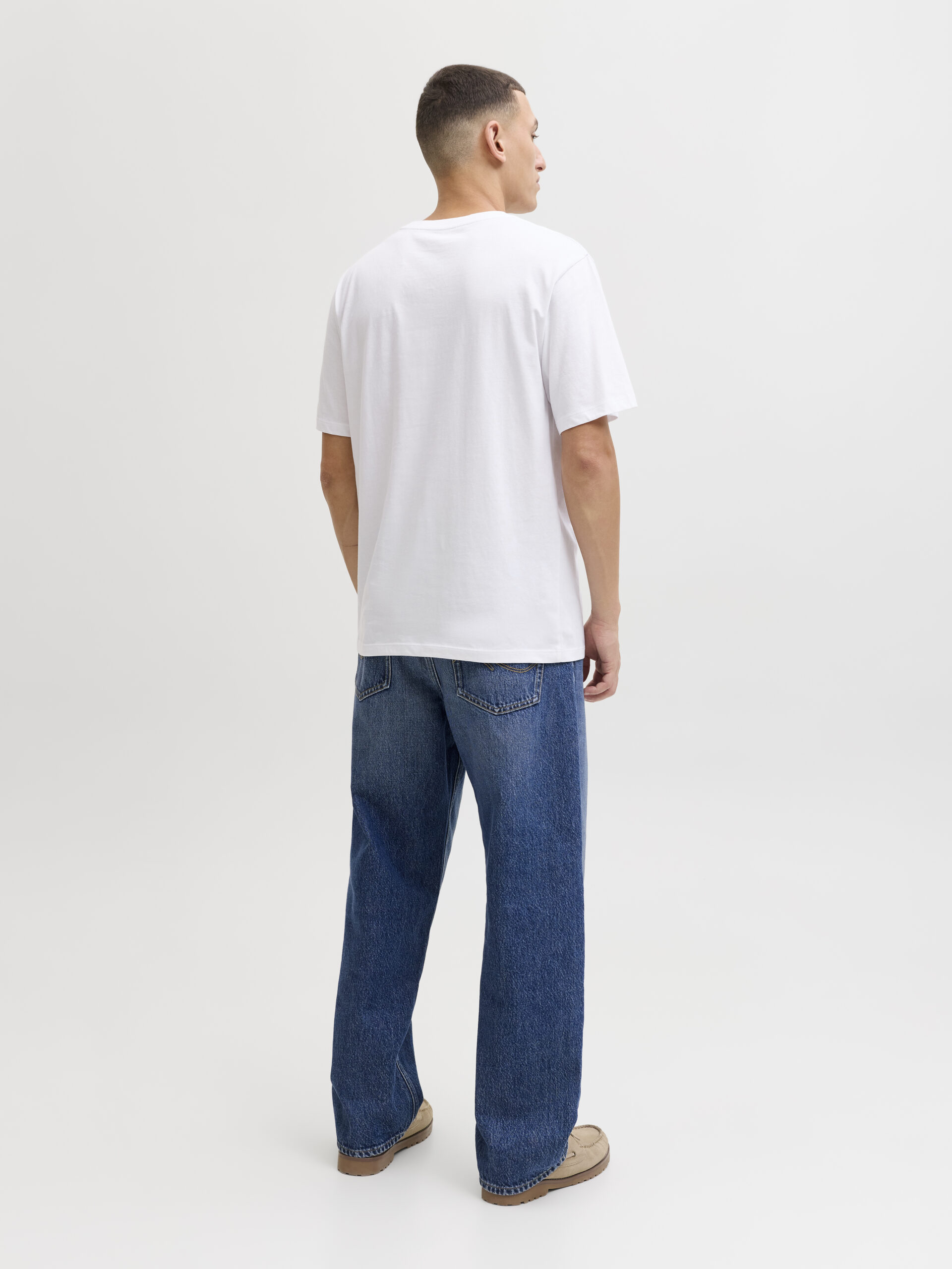 JJCOLE PRINT TEE SS CREW NECK LN – Bild 4