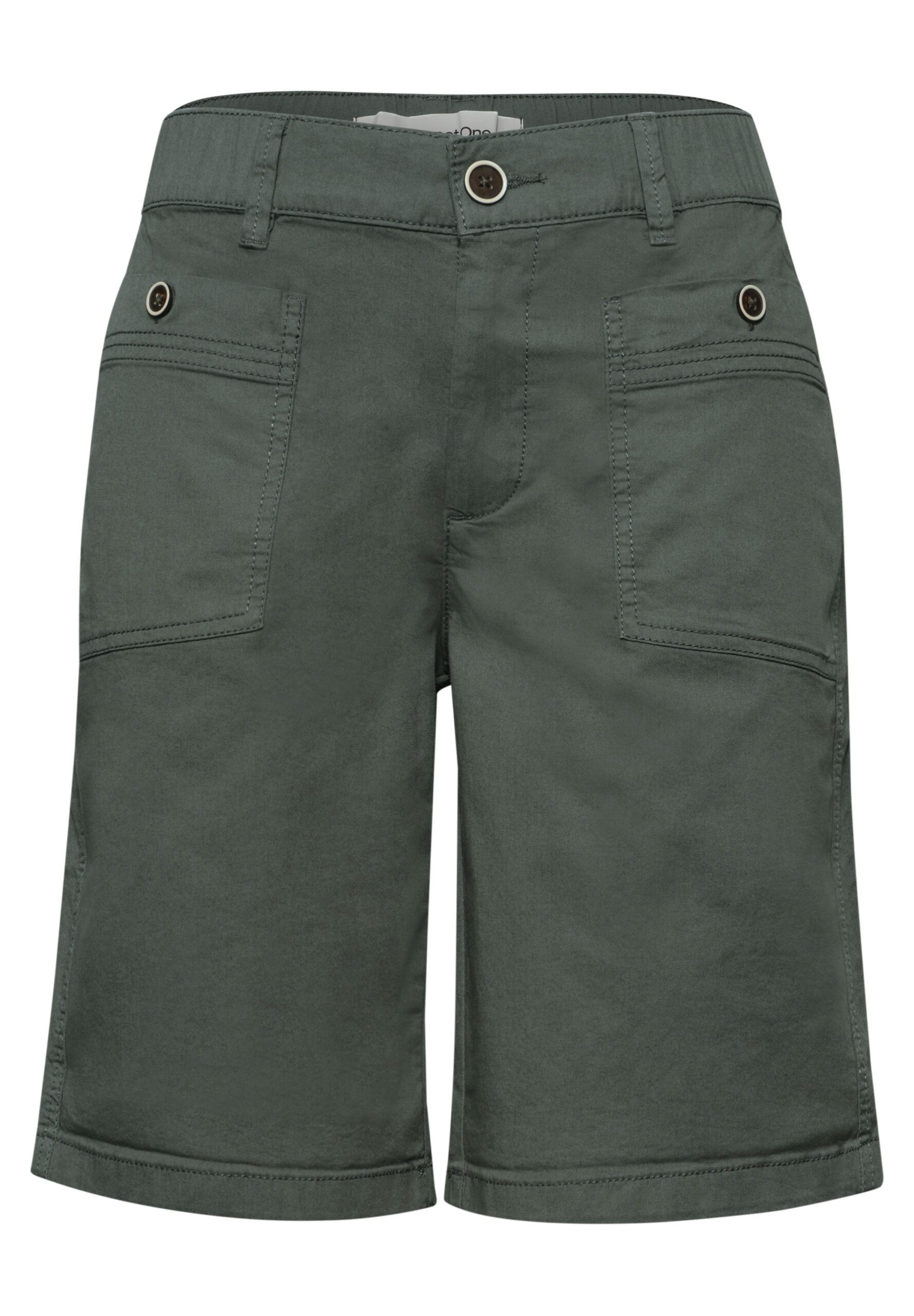 Straight Leg Bermuda mit Turn-Up – Bild 9