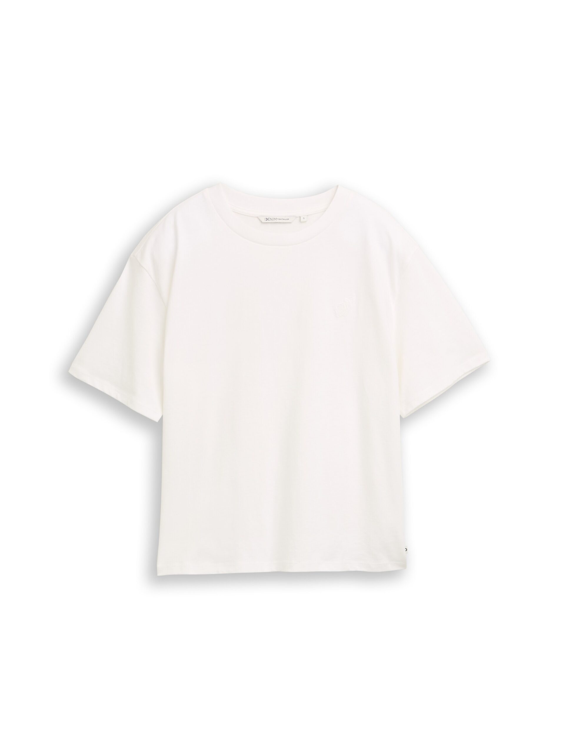 Boxy Fit T-Shirt mit Stickerei – Bild 7
