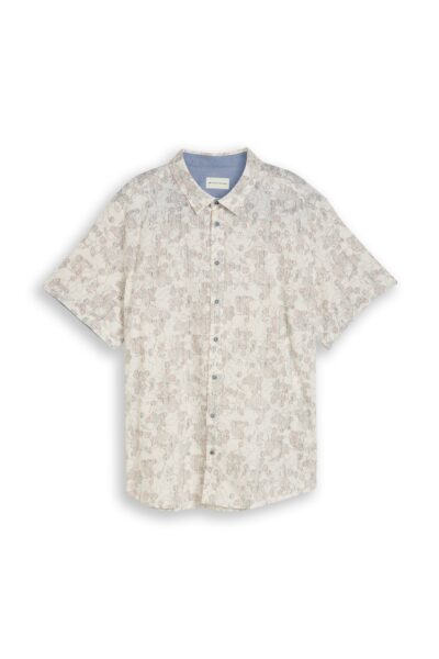Plus Size - Kurzarmhemd mit Muster