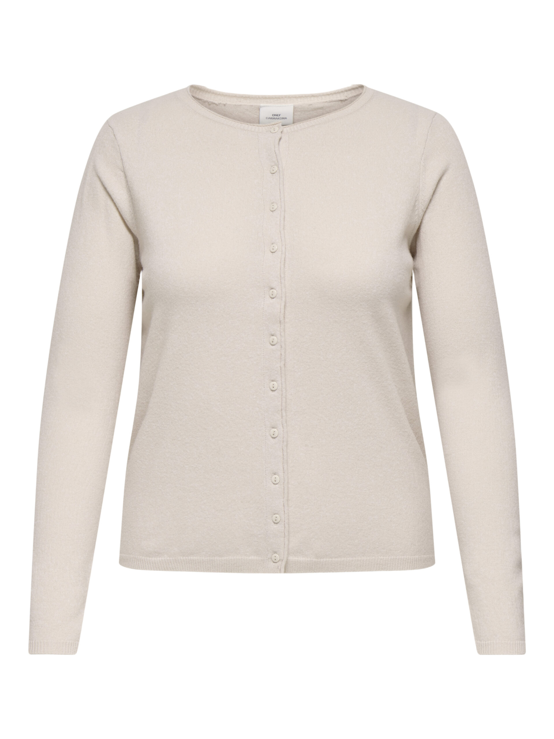 CARLOYAL LS O-NECKBU CARDI KNT NOOS