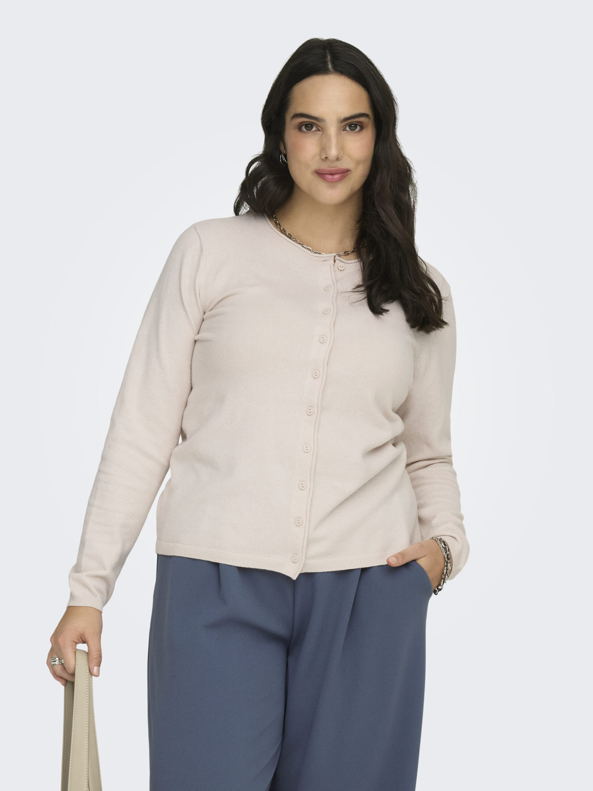 CARLOYAL LS O-NECKBU CARDI KNT NOOS – Bild 4