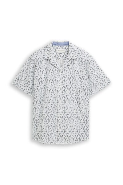 Regular Fit Resort Hemd mit Muster
