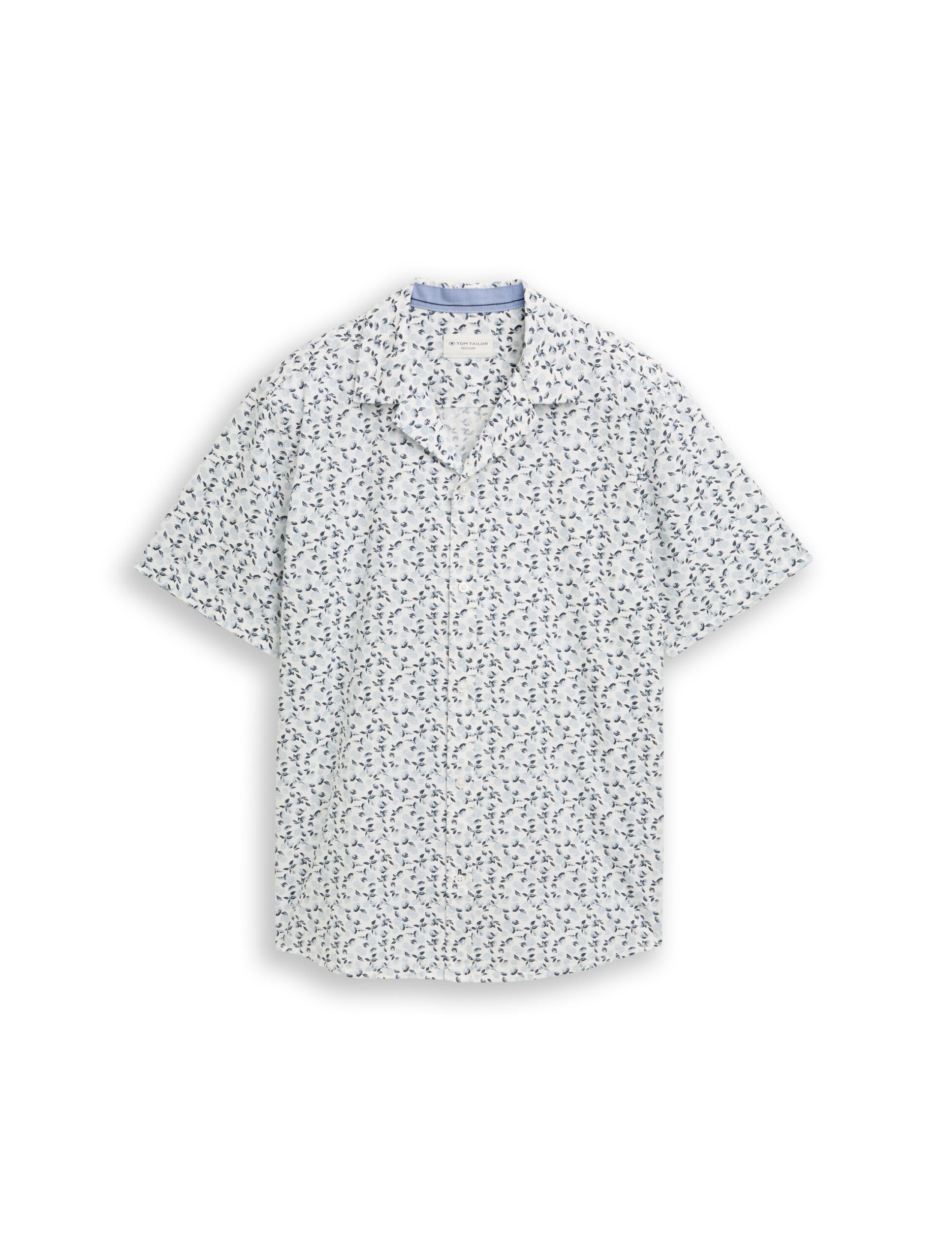 Regular Fit Resort Hemd mit Muster