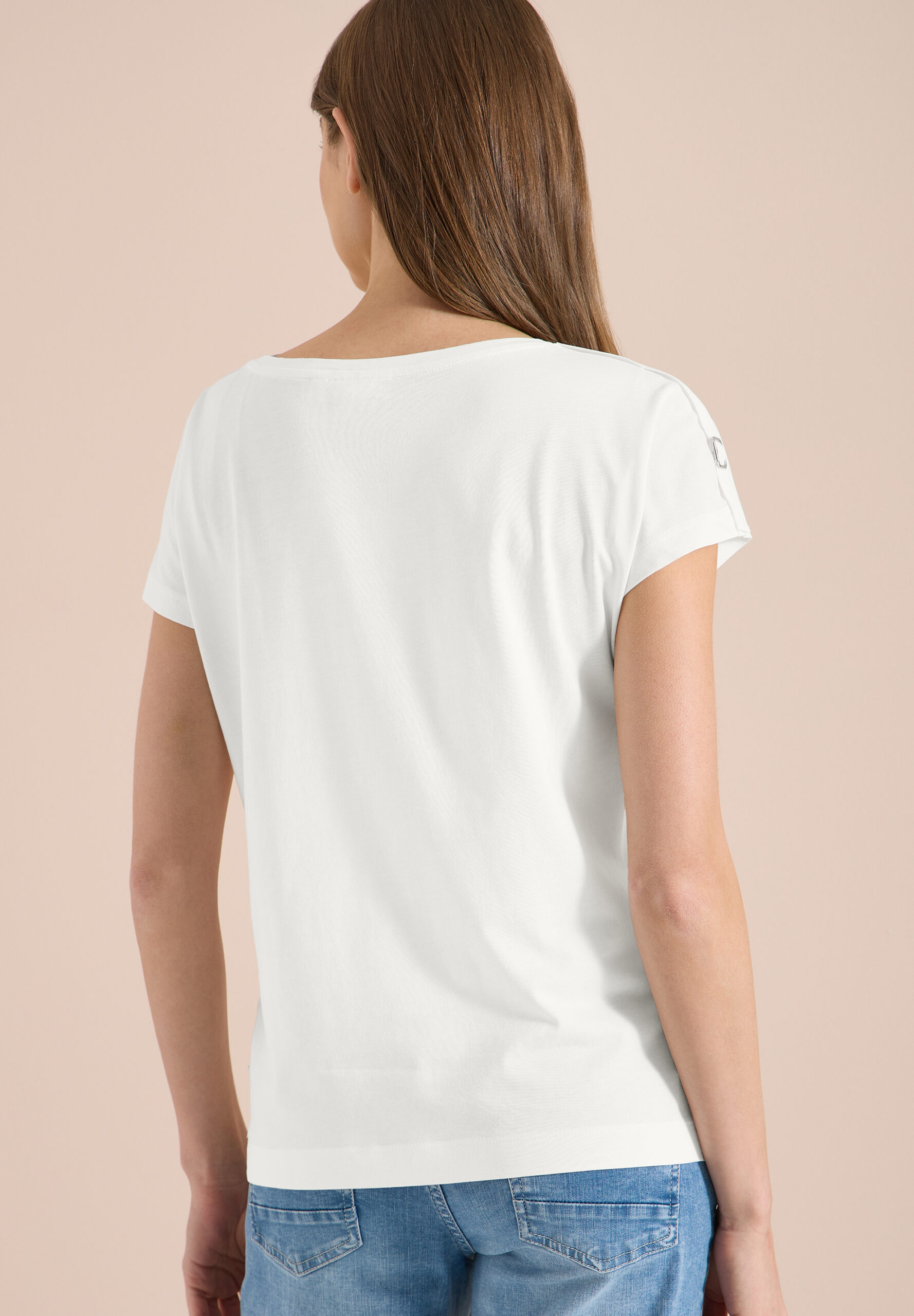 Kurzarm Shirt mit Schnallendetail – Bild 4