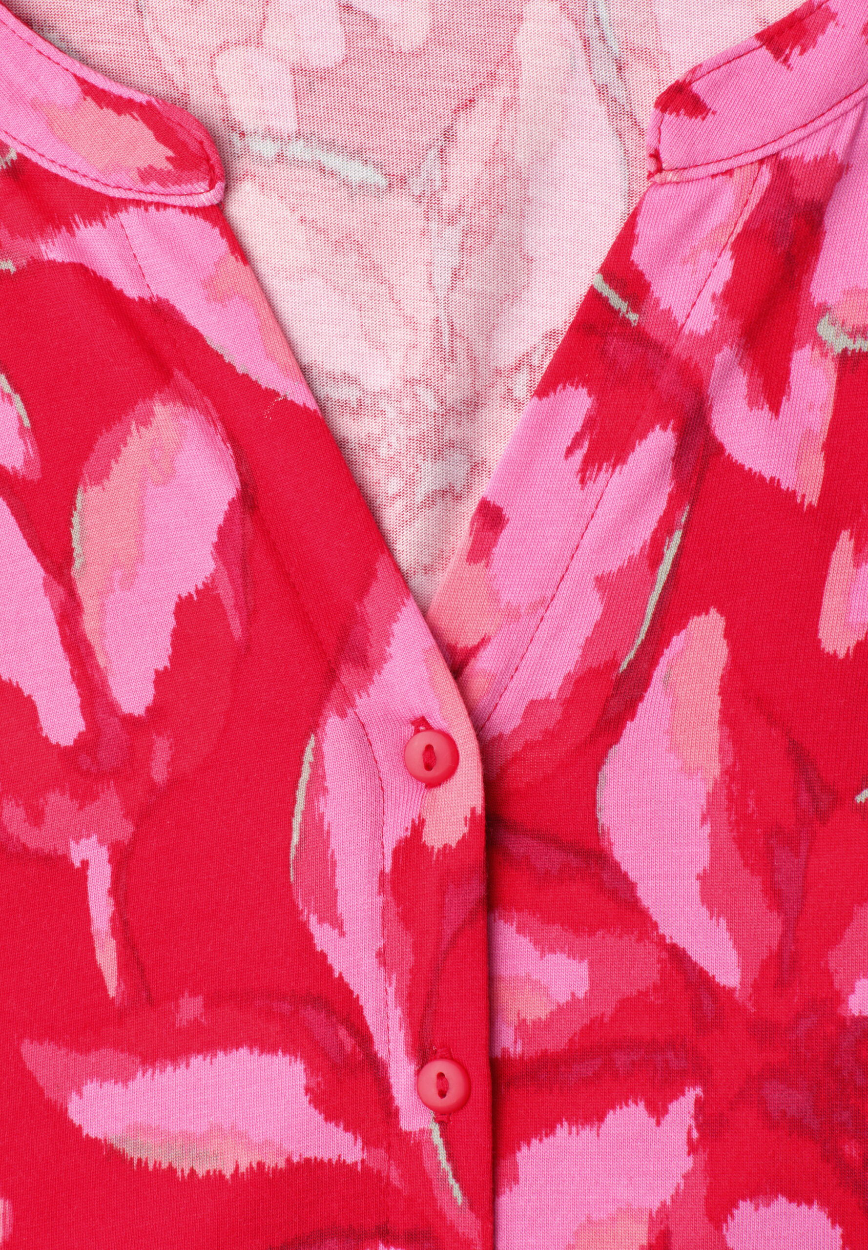 Shirt mit Knopfleiste und Print – Bild 3