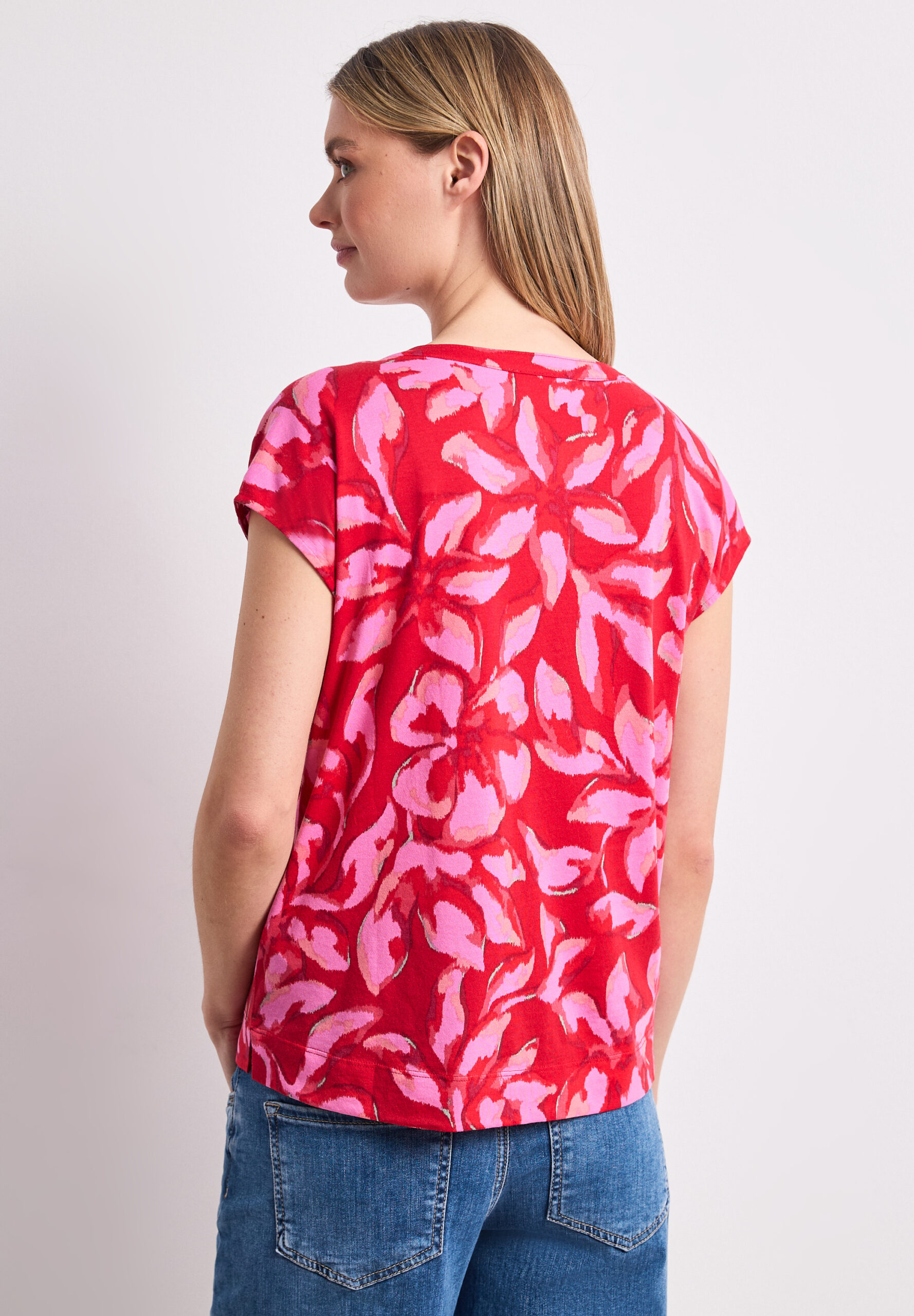 Shirt mit Knopfleiste und Print – Bild 4