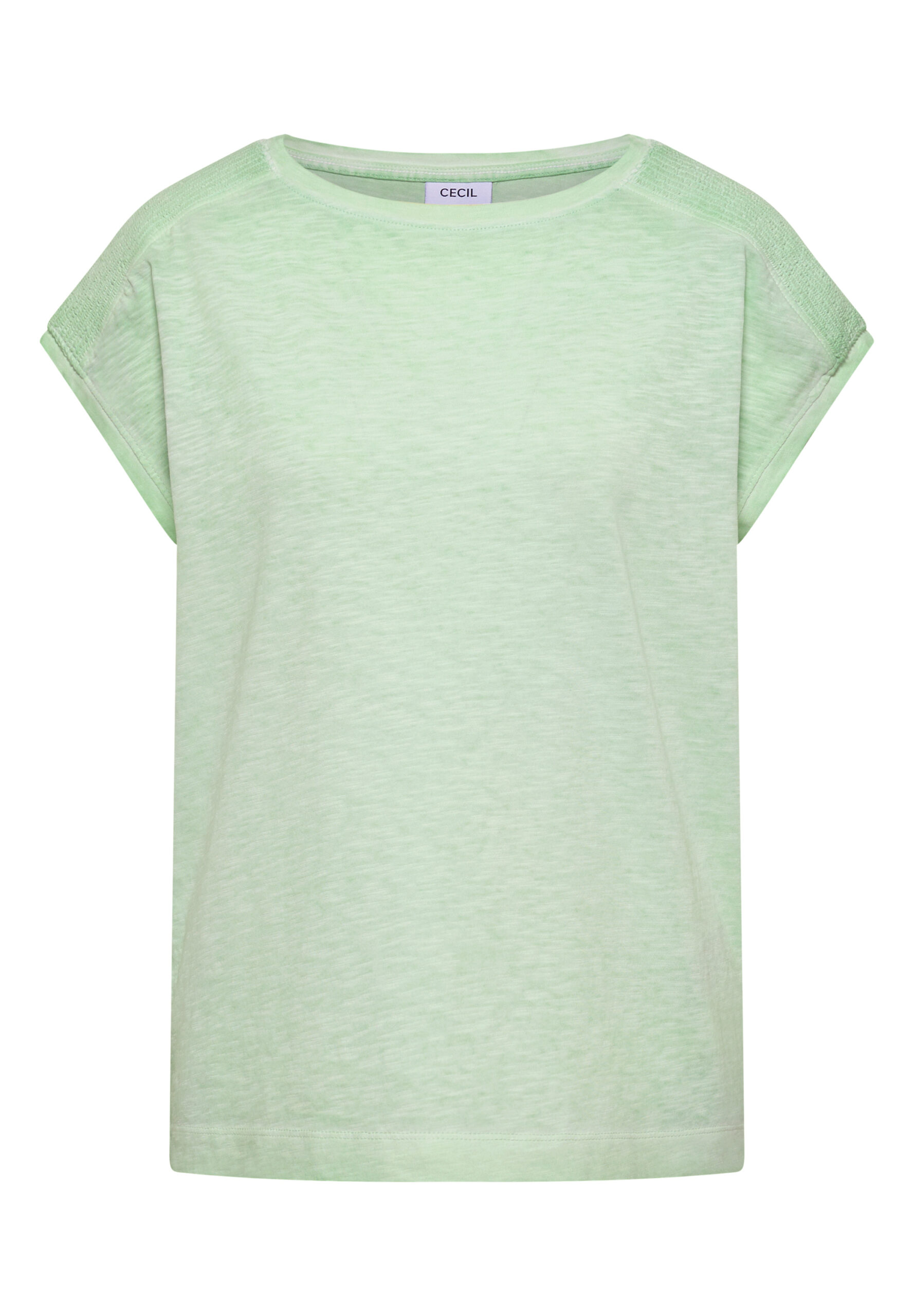 T-Shirt aus Jersey im Garment Dye Look