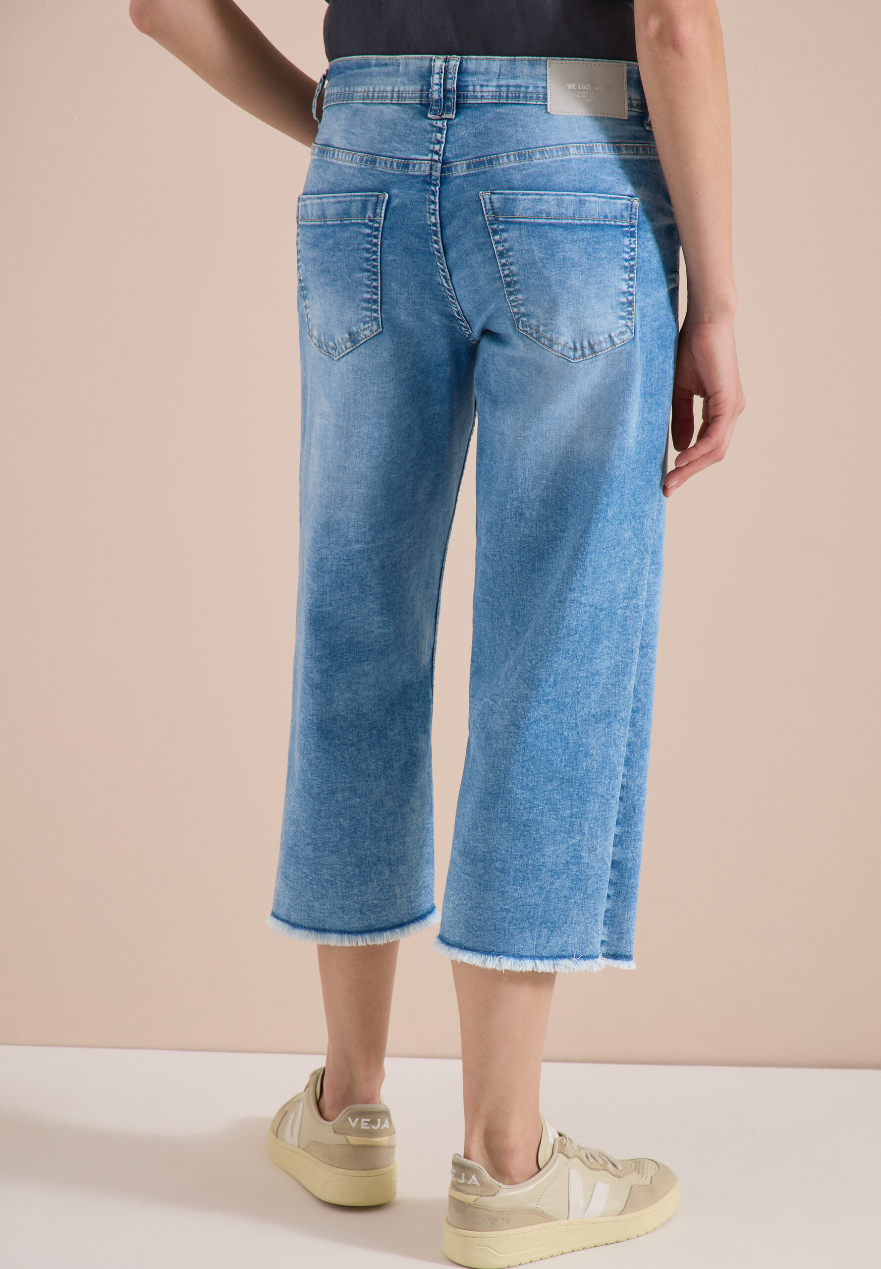 3/4 Wide Leg Jeans im Loose Fit – Bild 3