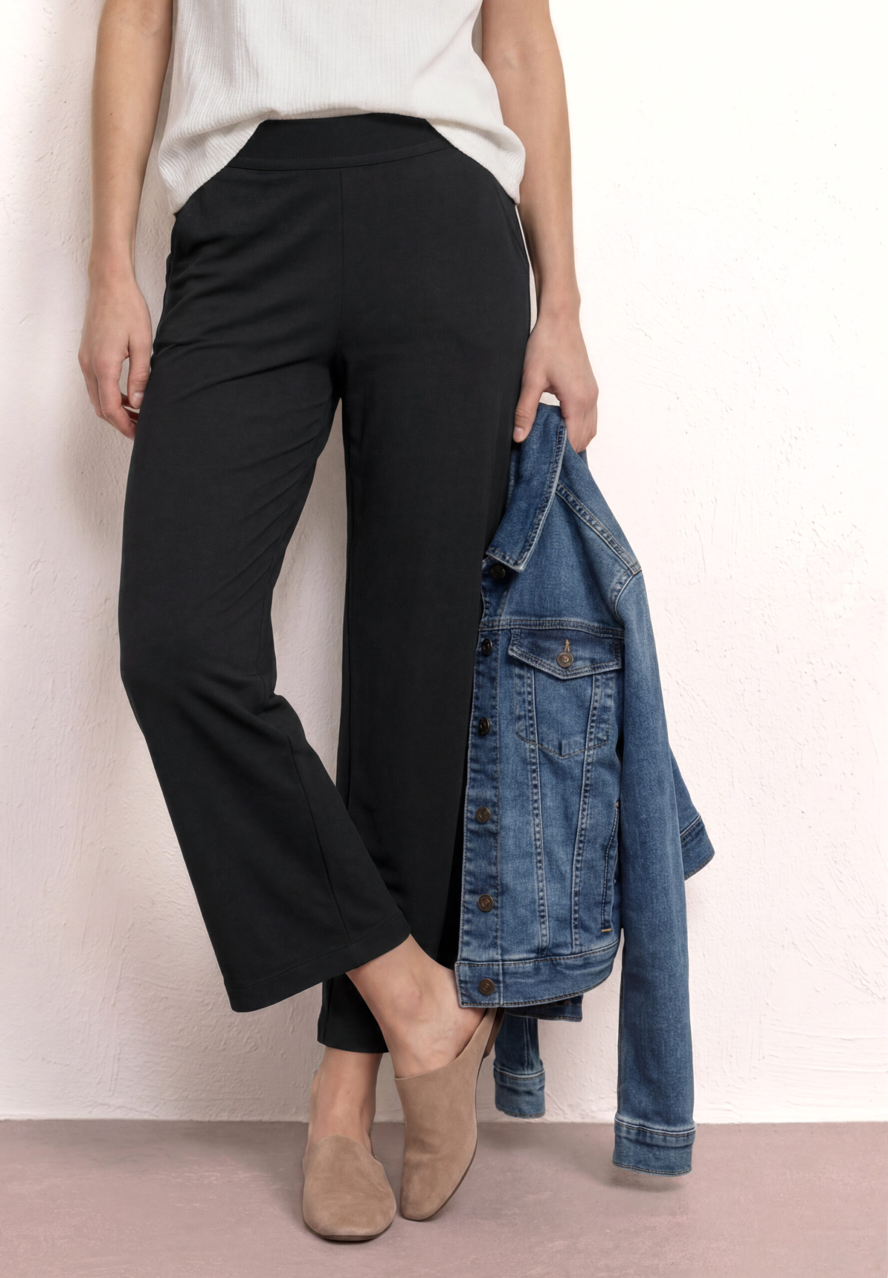 7/8 Wide Leg Hose im Loose Fit – Bild 2