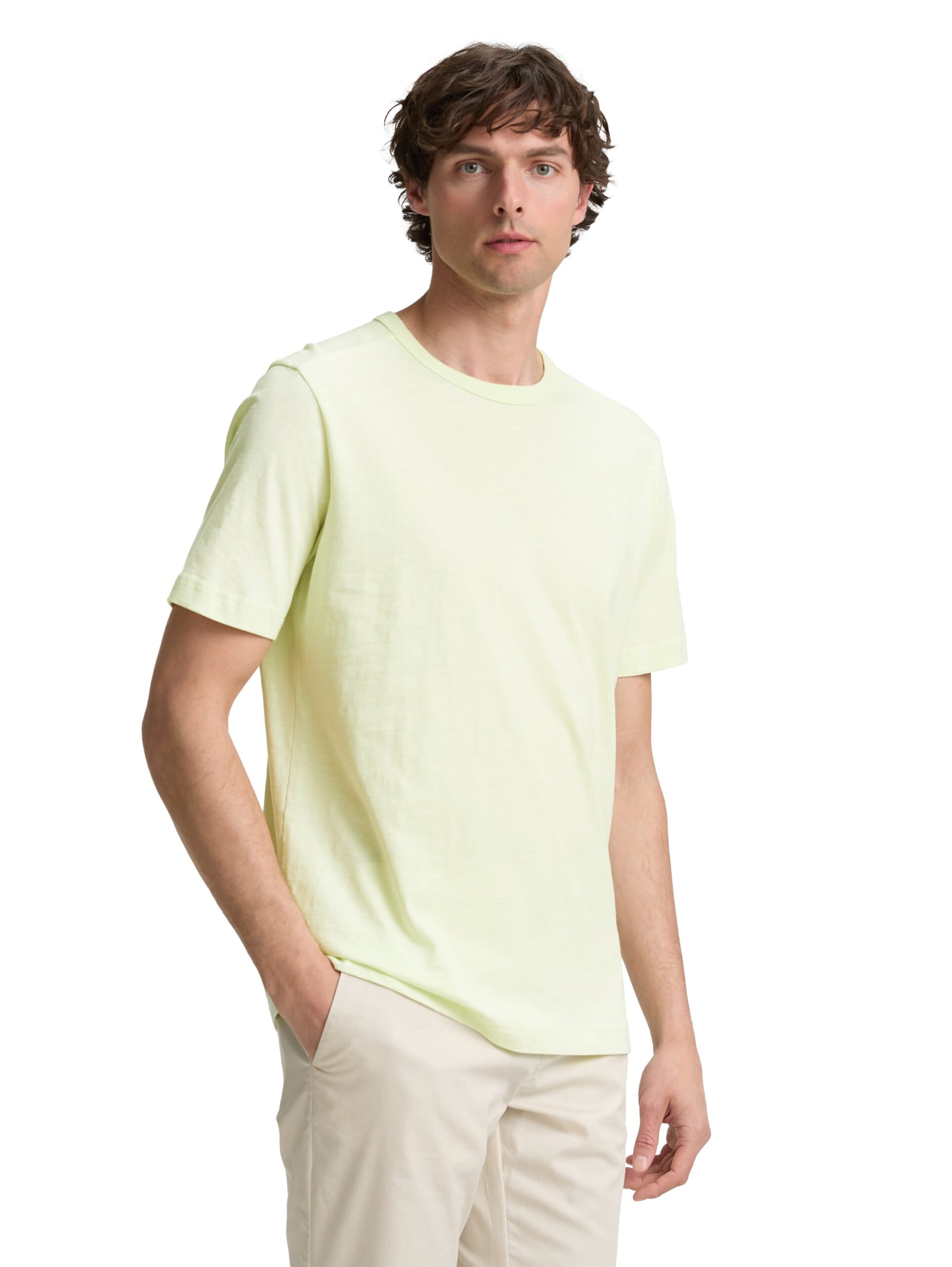 Basic T-Shirt aus Baumwolle – Bild 2