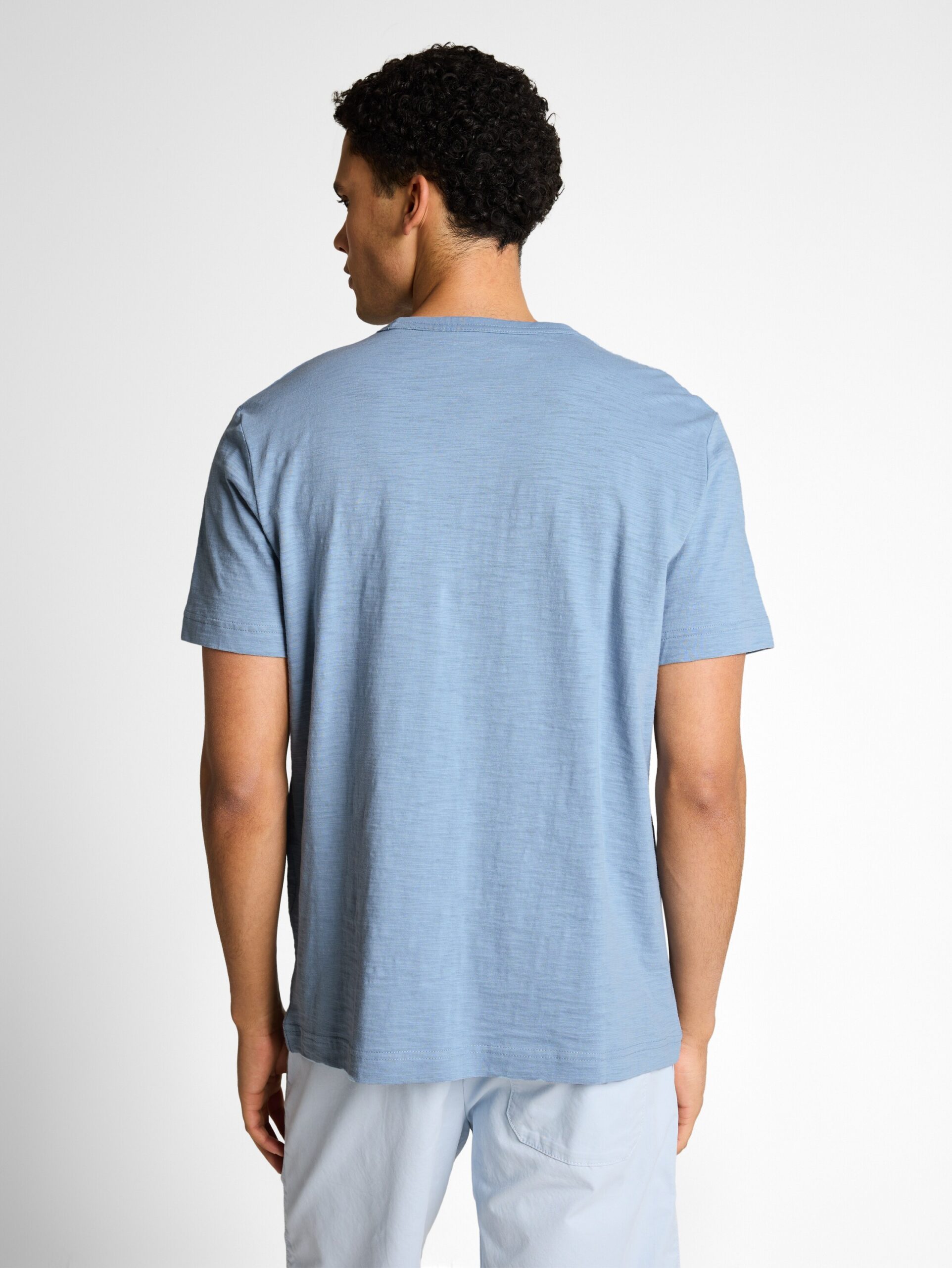 T-Shirt in Melange-Optik mit Fotoprint – Bild 3