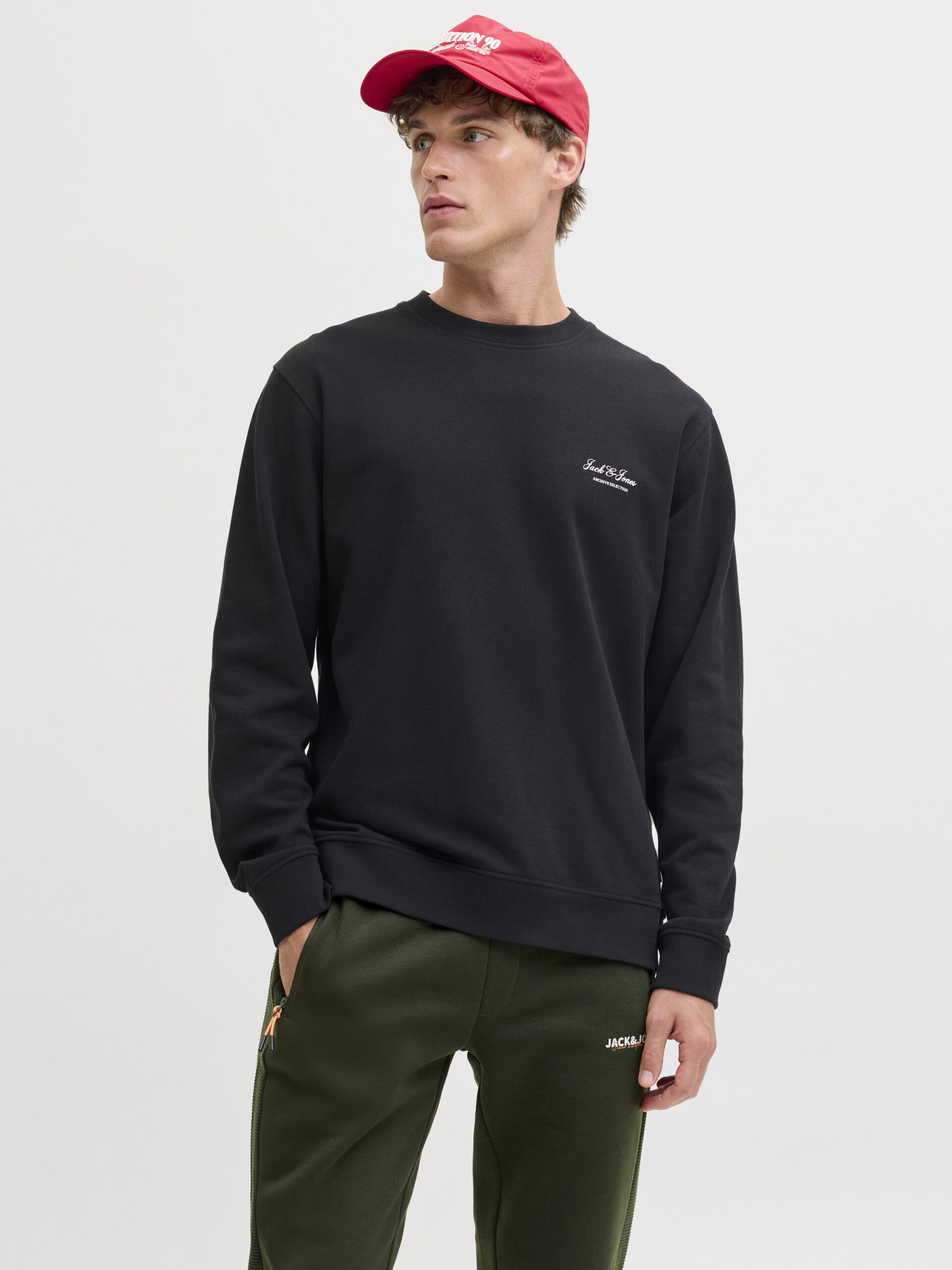 JJEARCHIVE GRAPHIC SWEAT CREW NECK NOOS – Bild 2