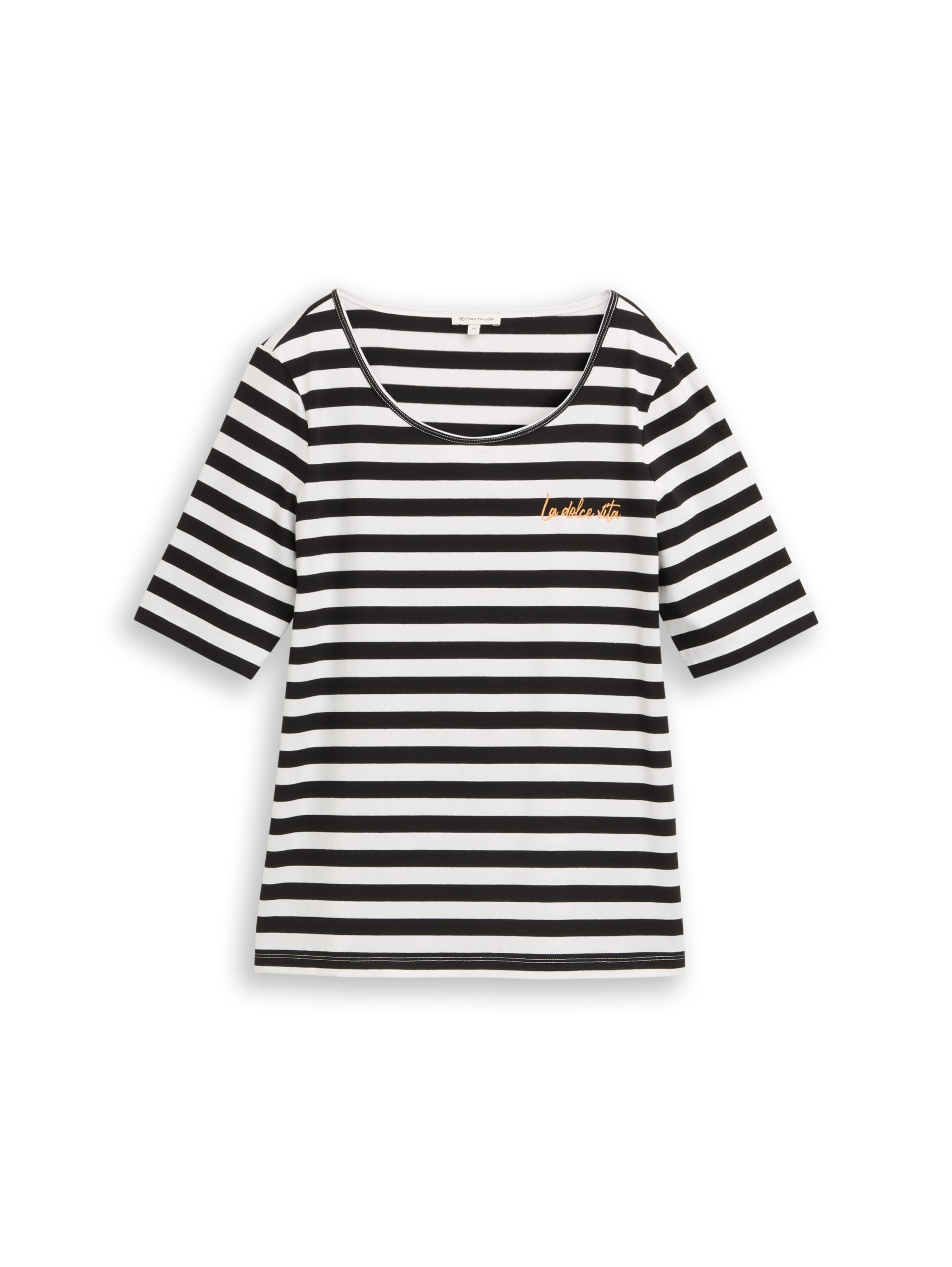 T-Shirt mit Stickerei – Bild 5